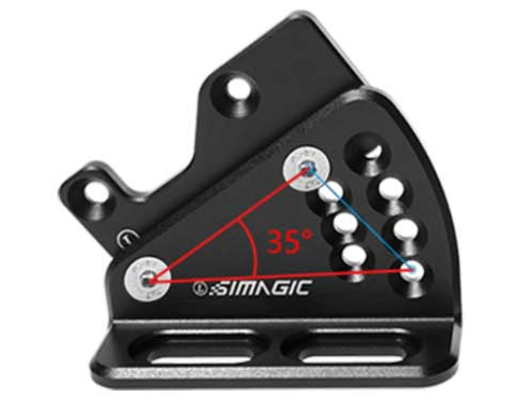 SIMAGIC Side Mounting Bracket for Alpha Wheel Base