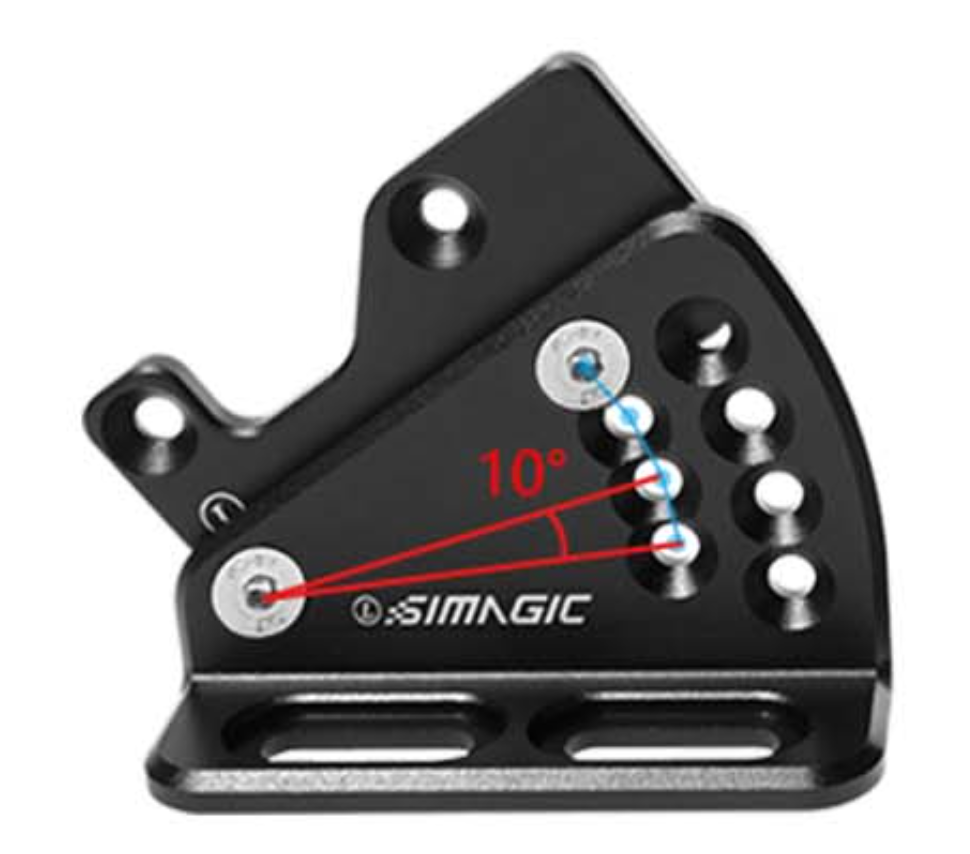 SIMAGIC Side Mounting Bracket for Alpha Wheel Base