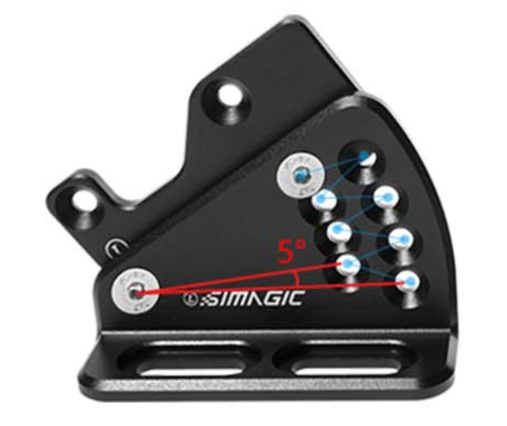 SIMAGIC Side Mounting Bracket for Alpha Wheel Base