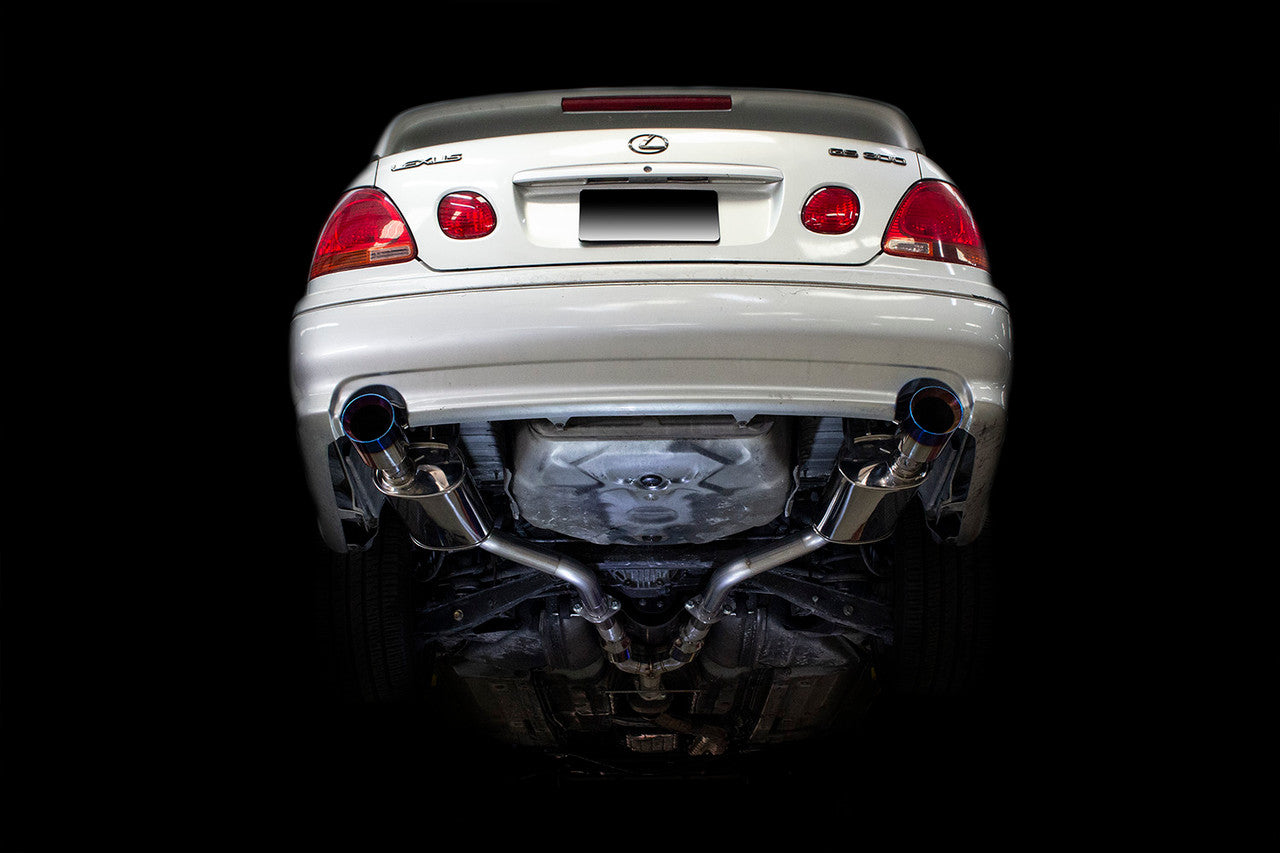 ISR Performance- 98-05 Lexus GS300 MBSE Dual Exhaust (Blue Tip)