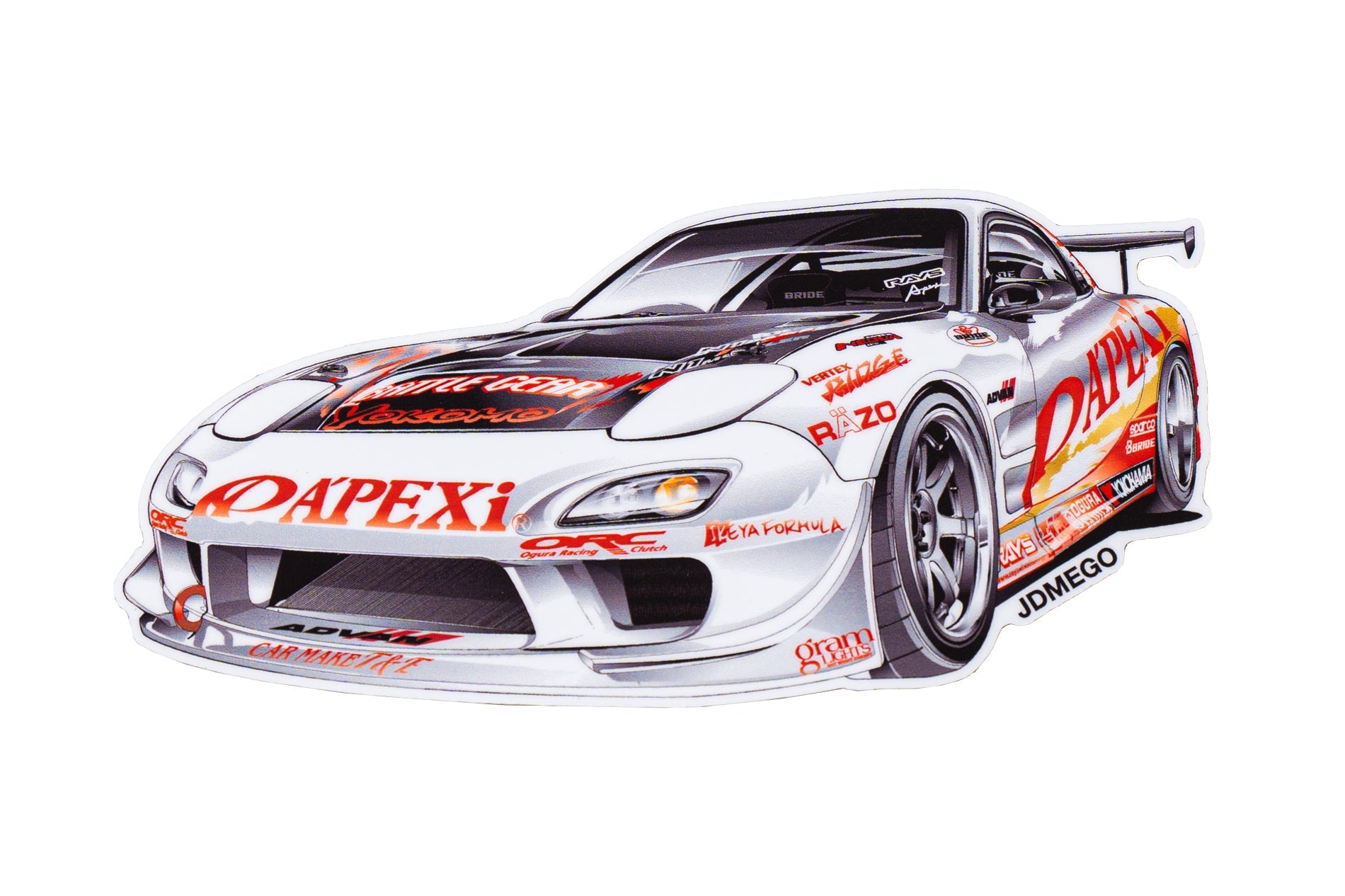 A'PEXi - A'PEXi RX-7 FD3S D1GP Sticker