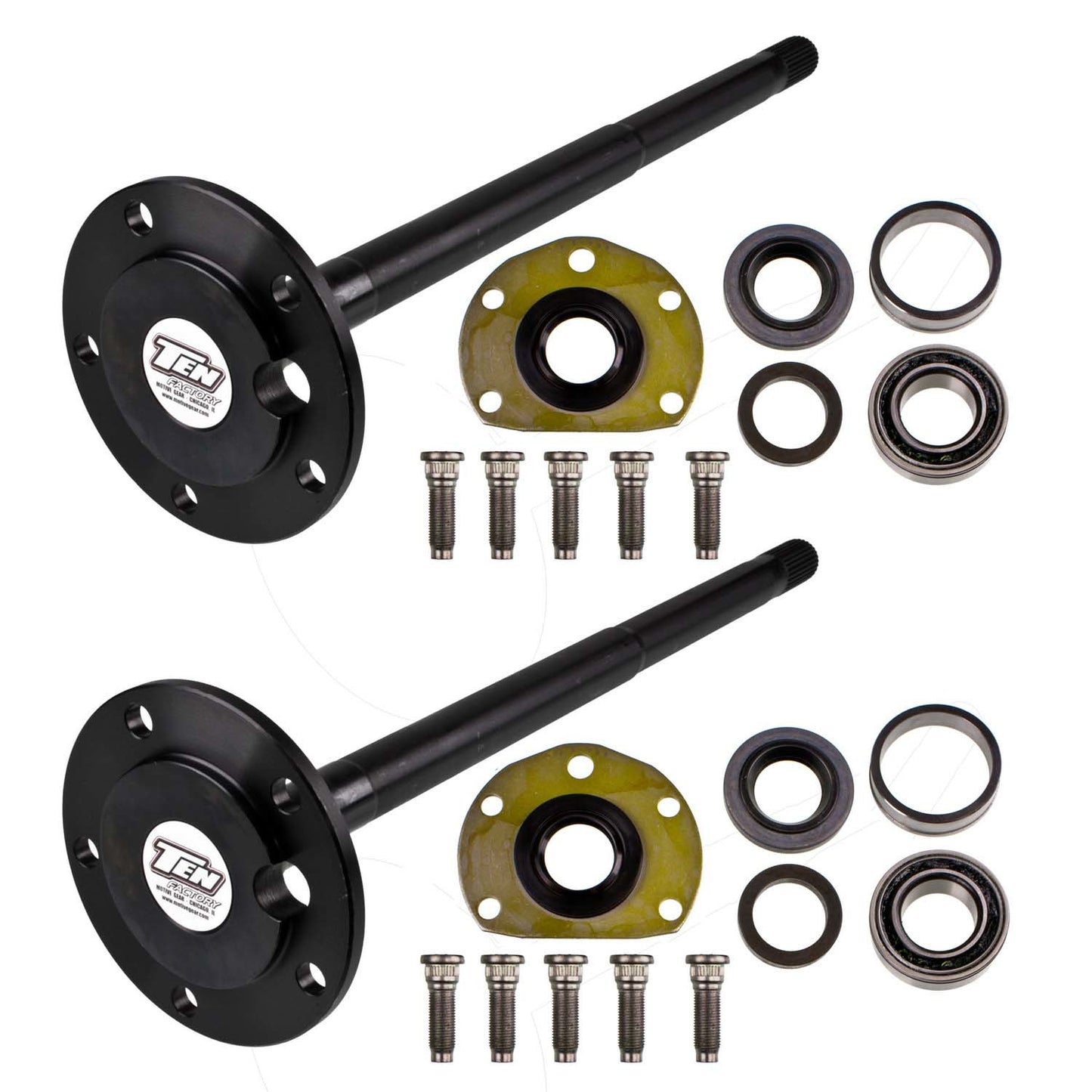 Ten Factory Rear Axle Kit AMC 20 Differentials and Rear-End Components Axle Shafts main image