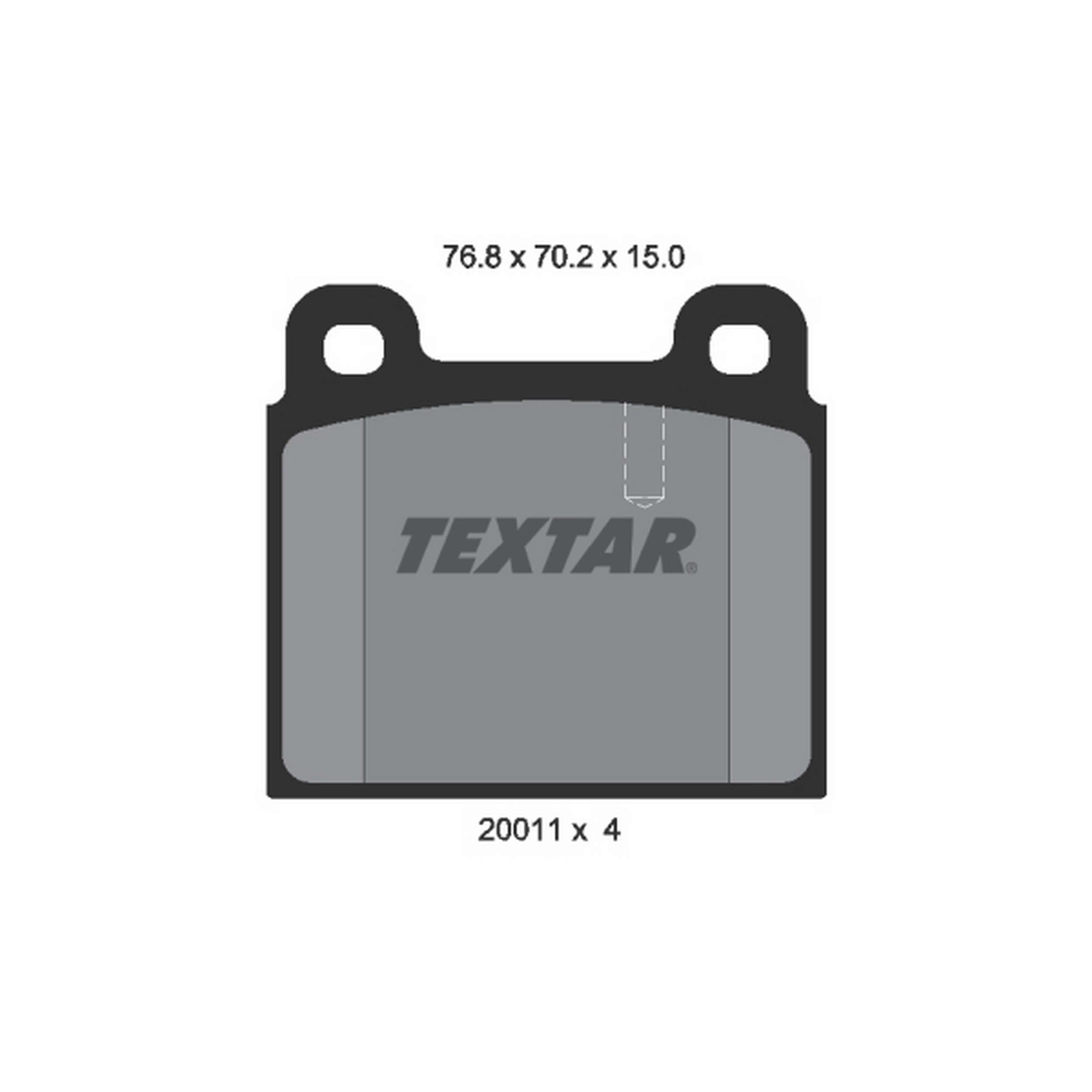 Textar Disc Brake Pad