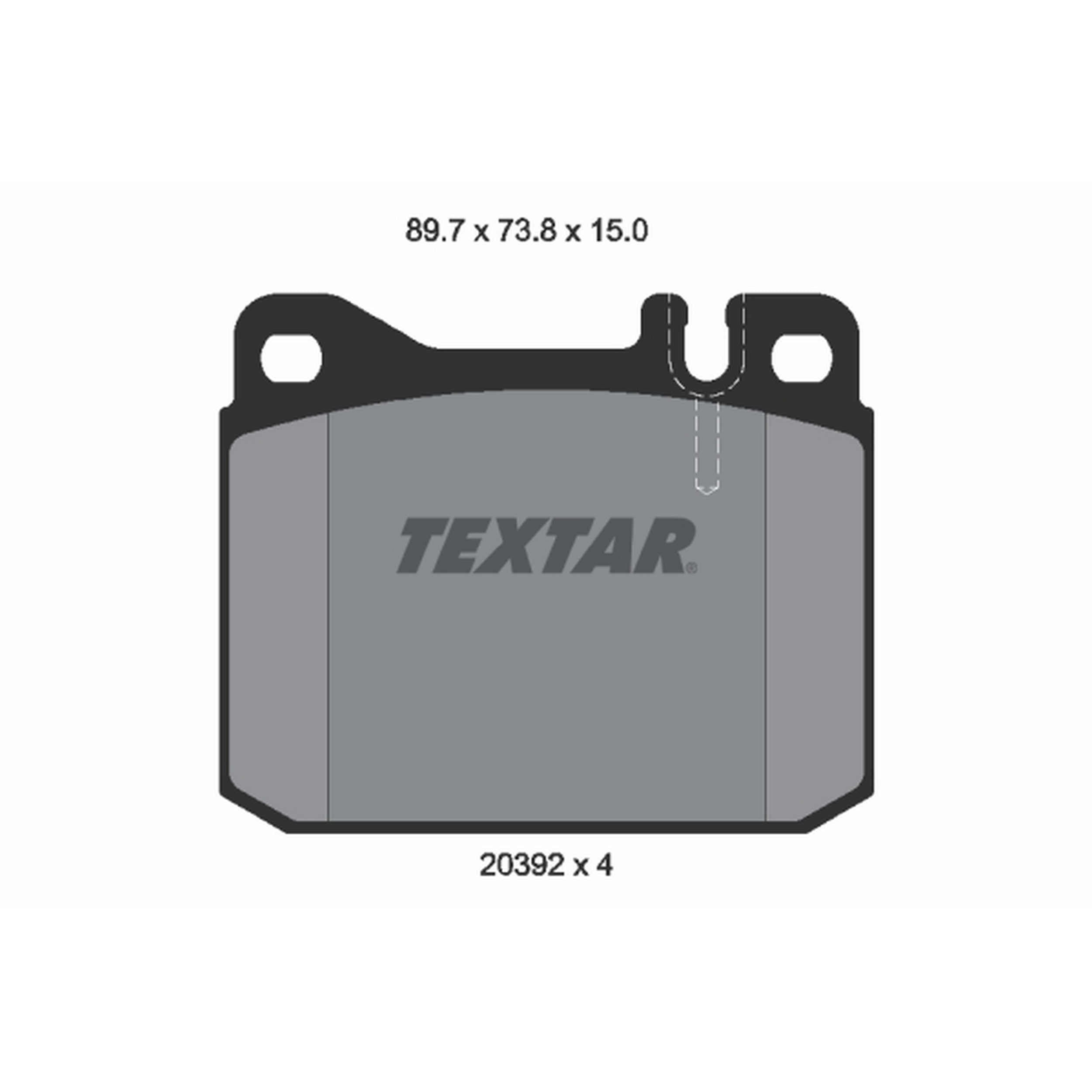 Textar Disc Brake Pad