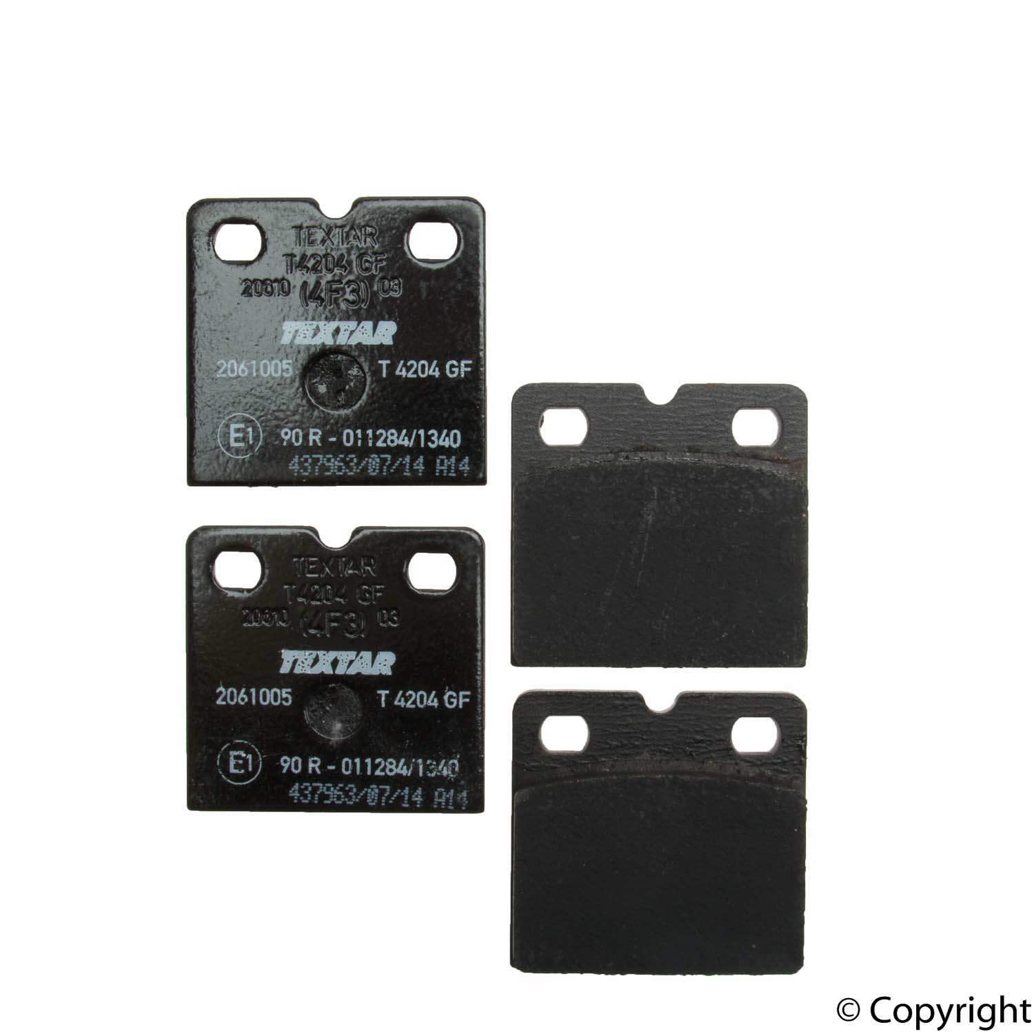 Textar Parking Brake Pad Set