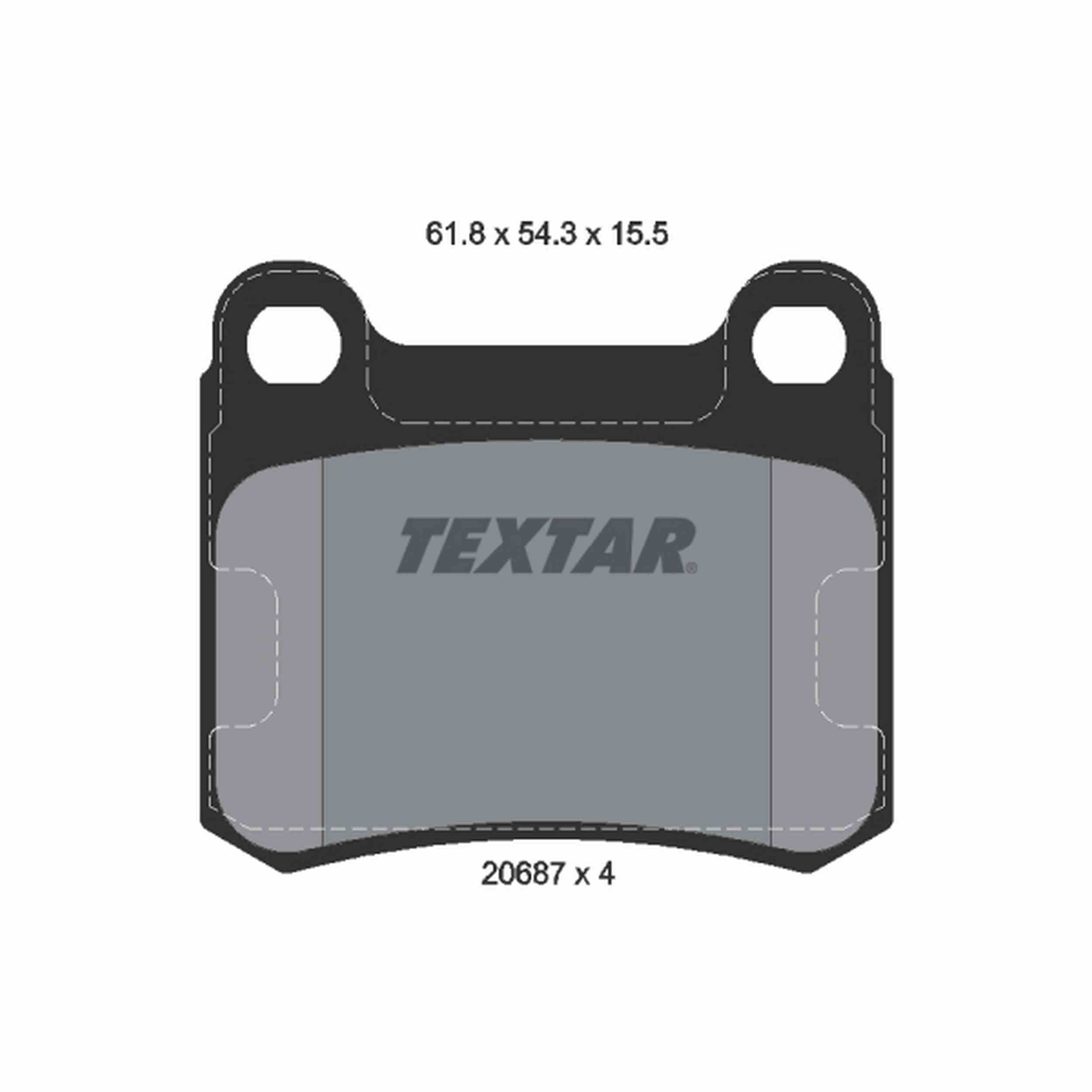 Textar Disc Brake Pad