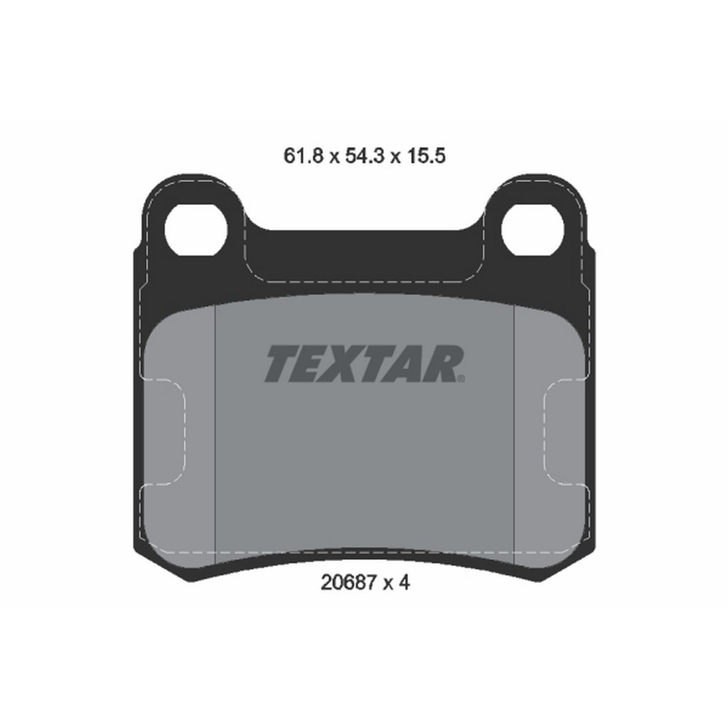 Textar Disc Brake Pad