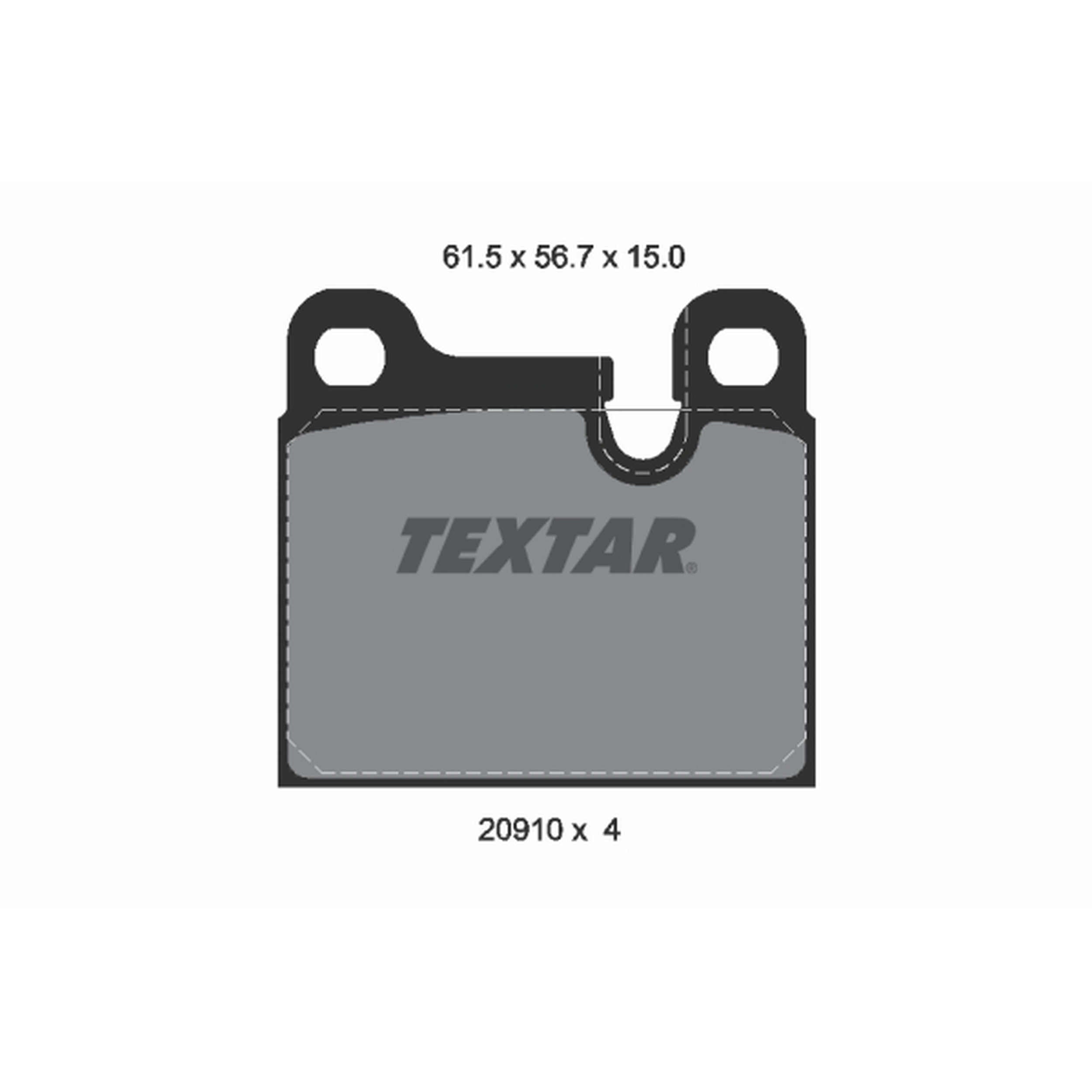Textar Disc Brake Pad