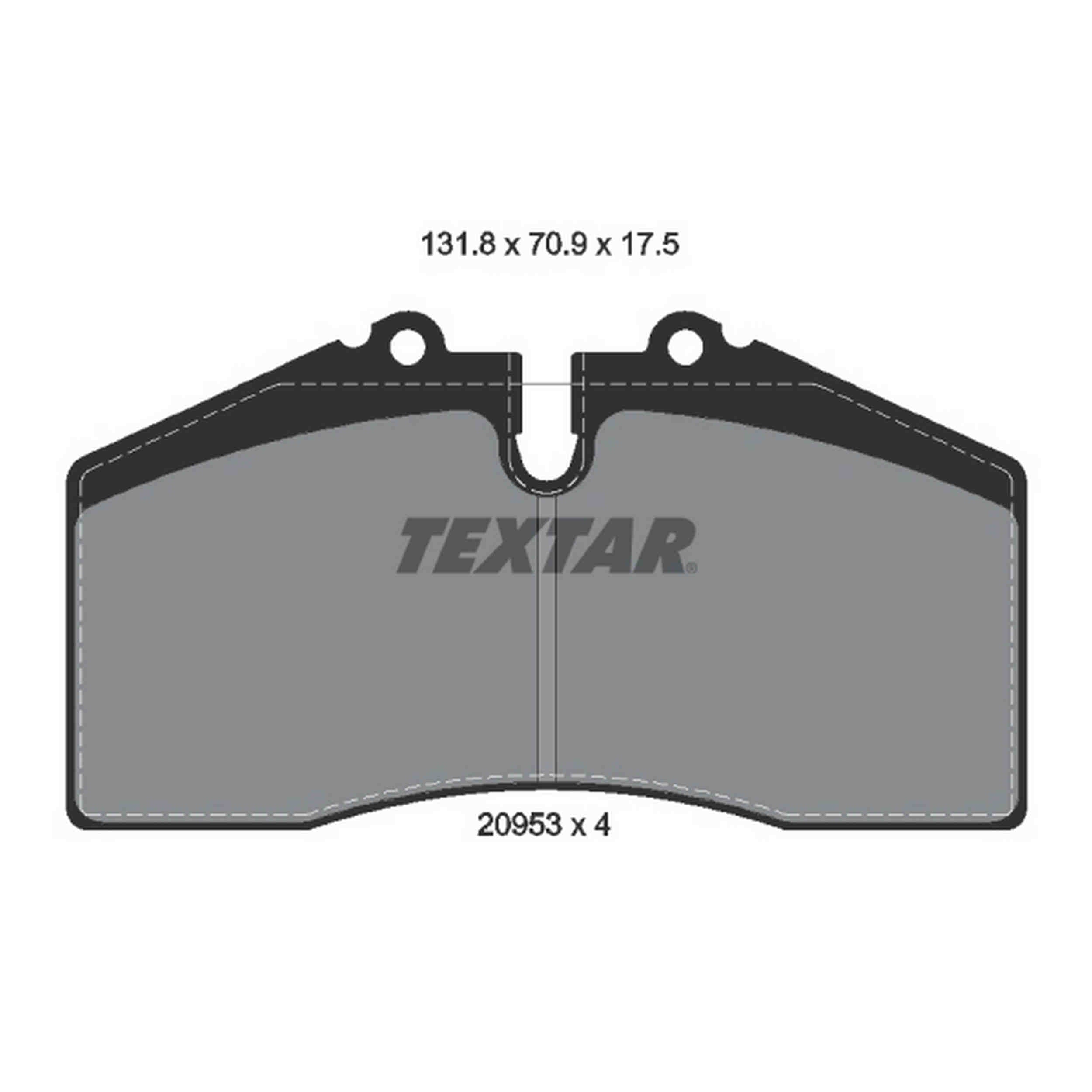 Textar Disc Brake Pad