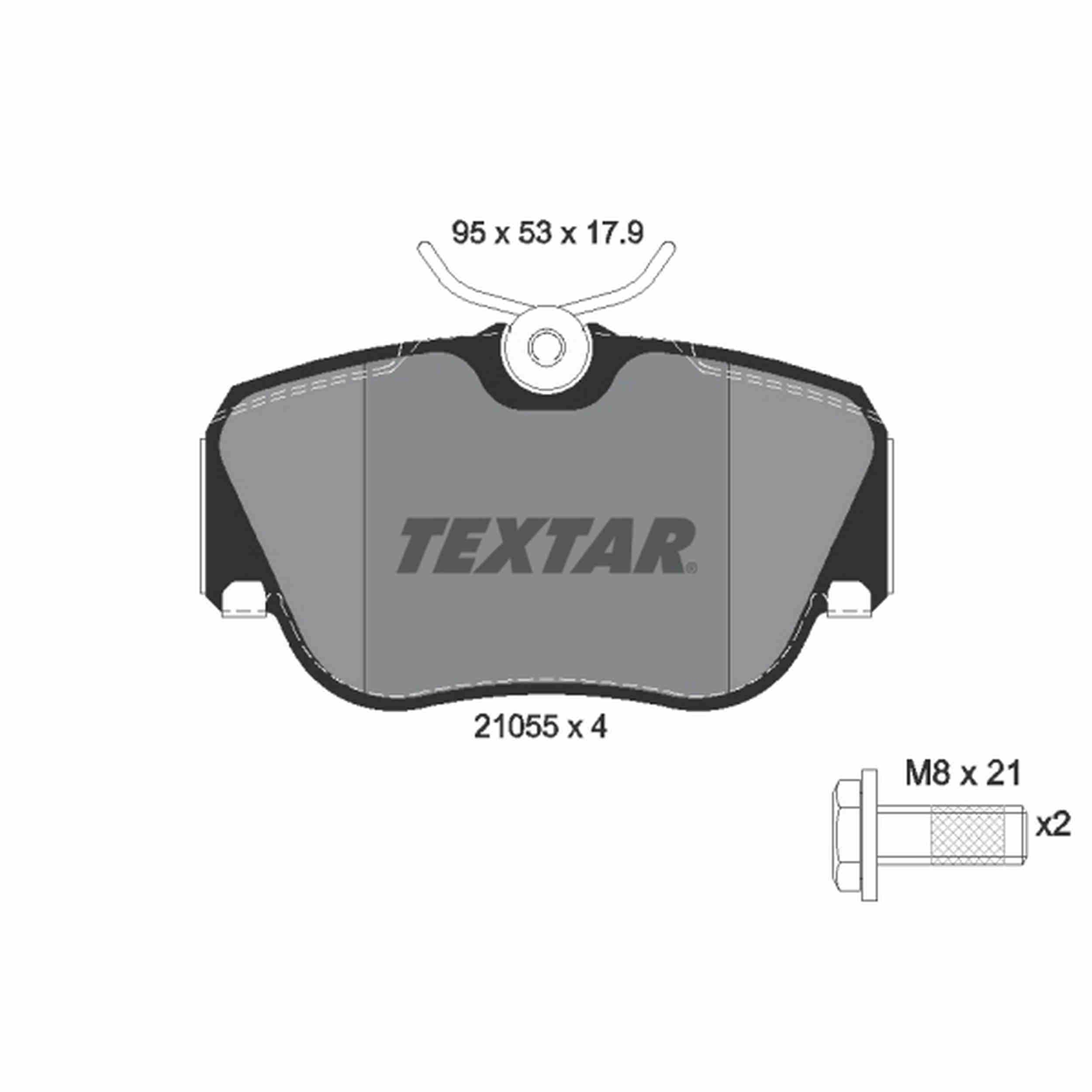 Textar Disc Brake Pad