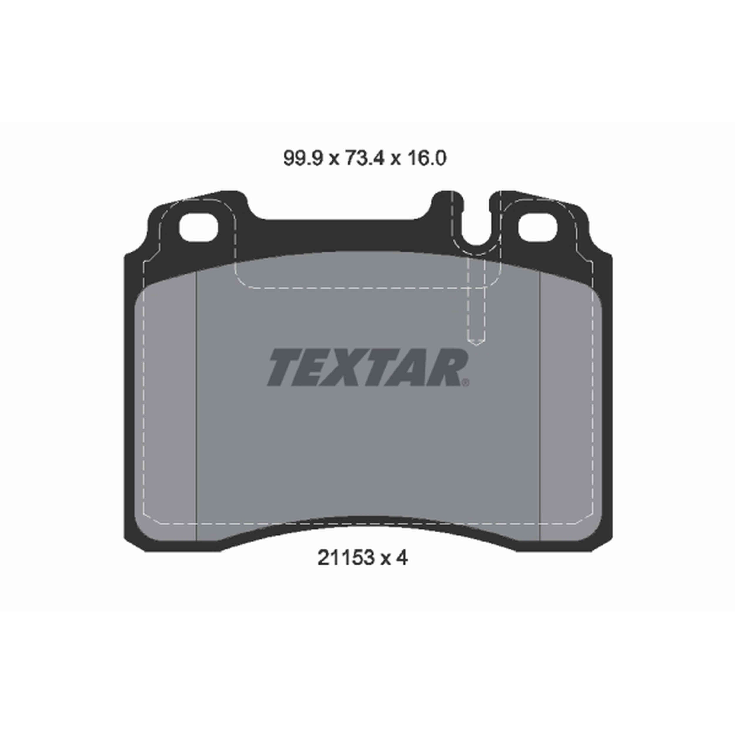 Textar Disc Brake Pad