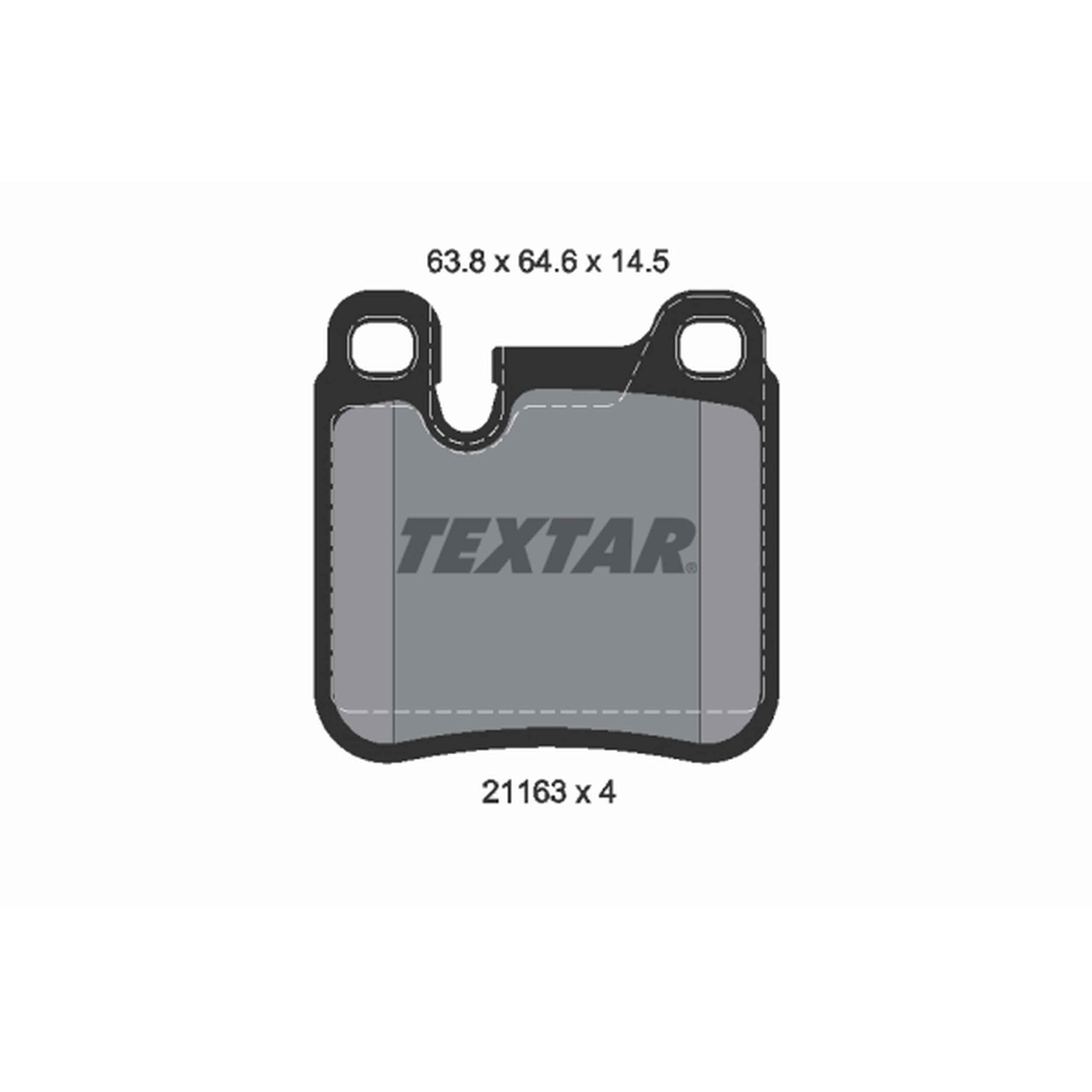 Textar Disc Brake Pad