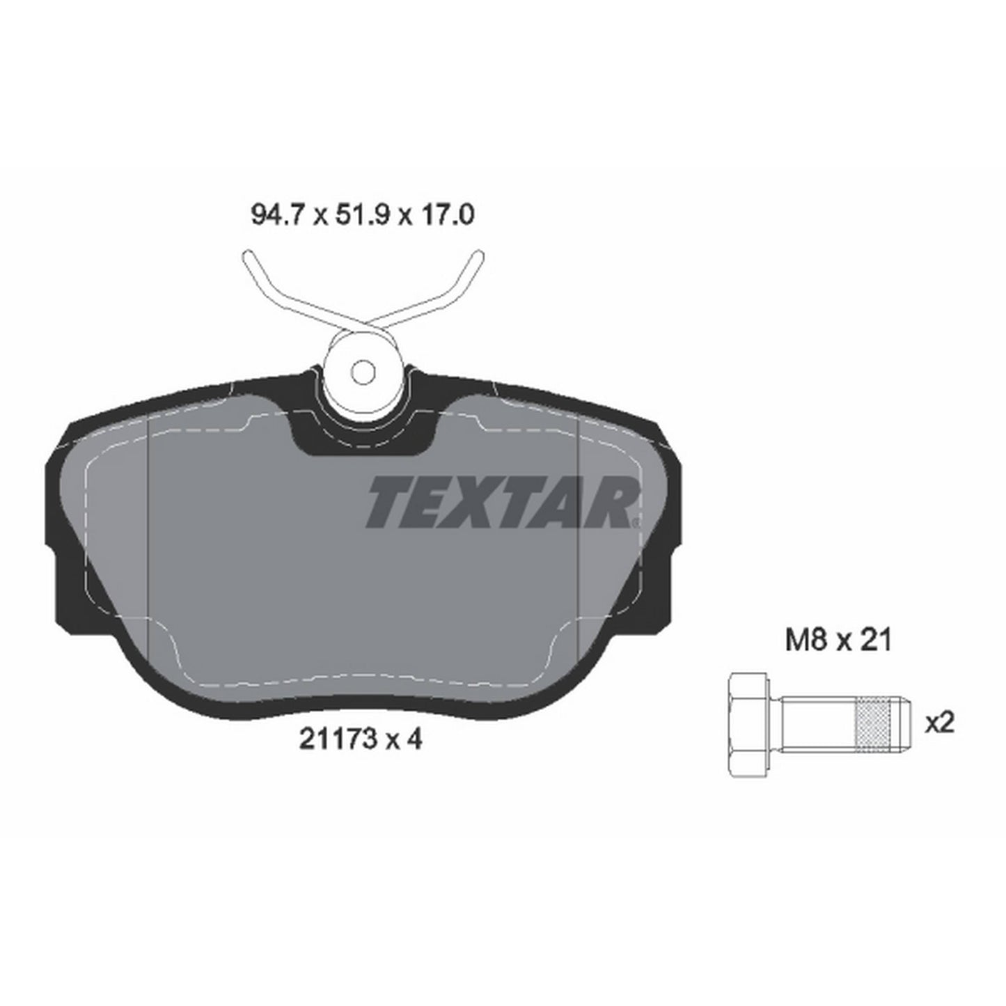 Textar 2117302