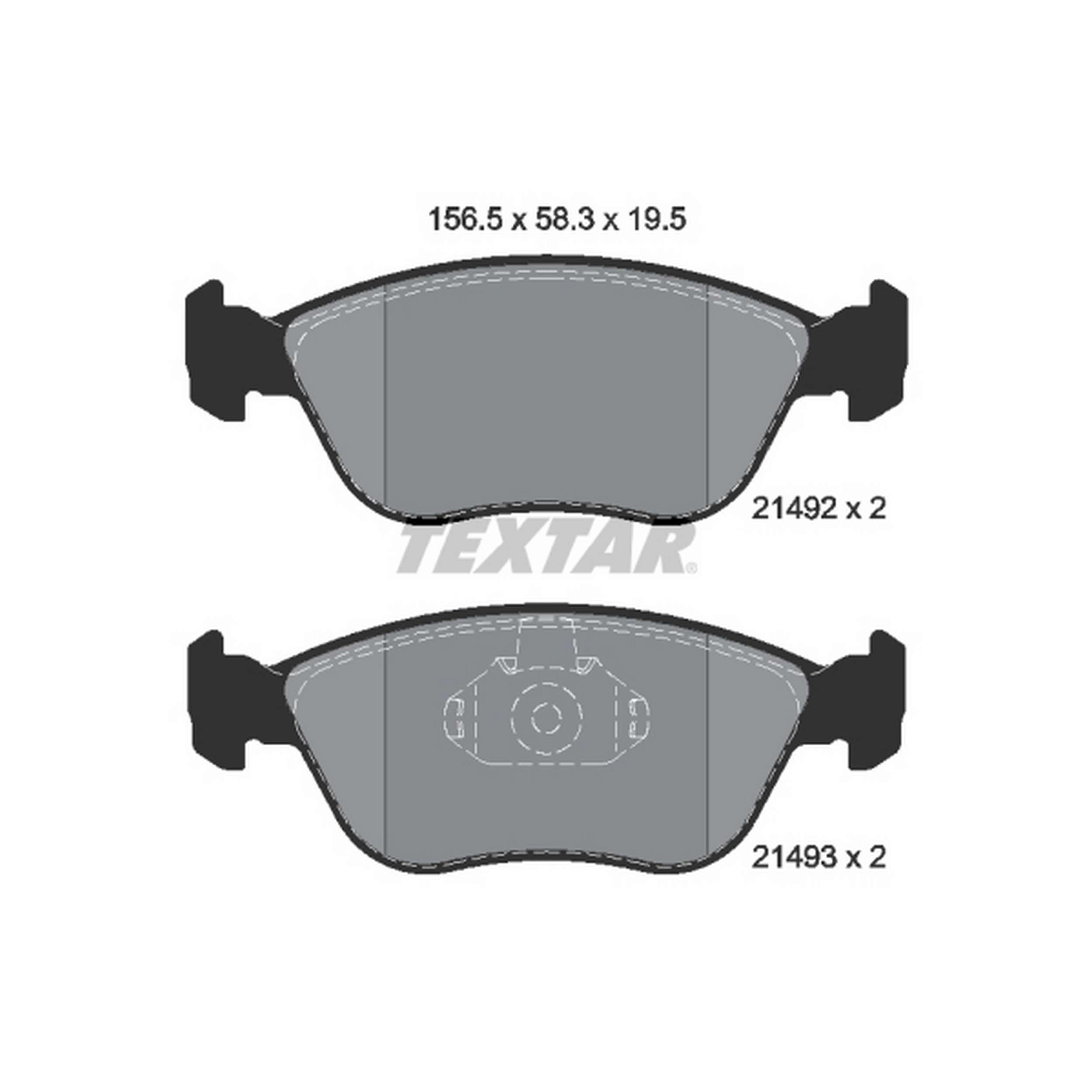 Textar Disc Brake Pad