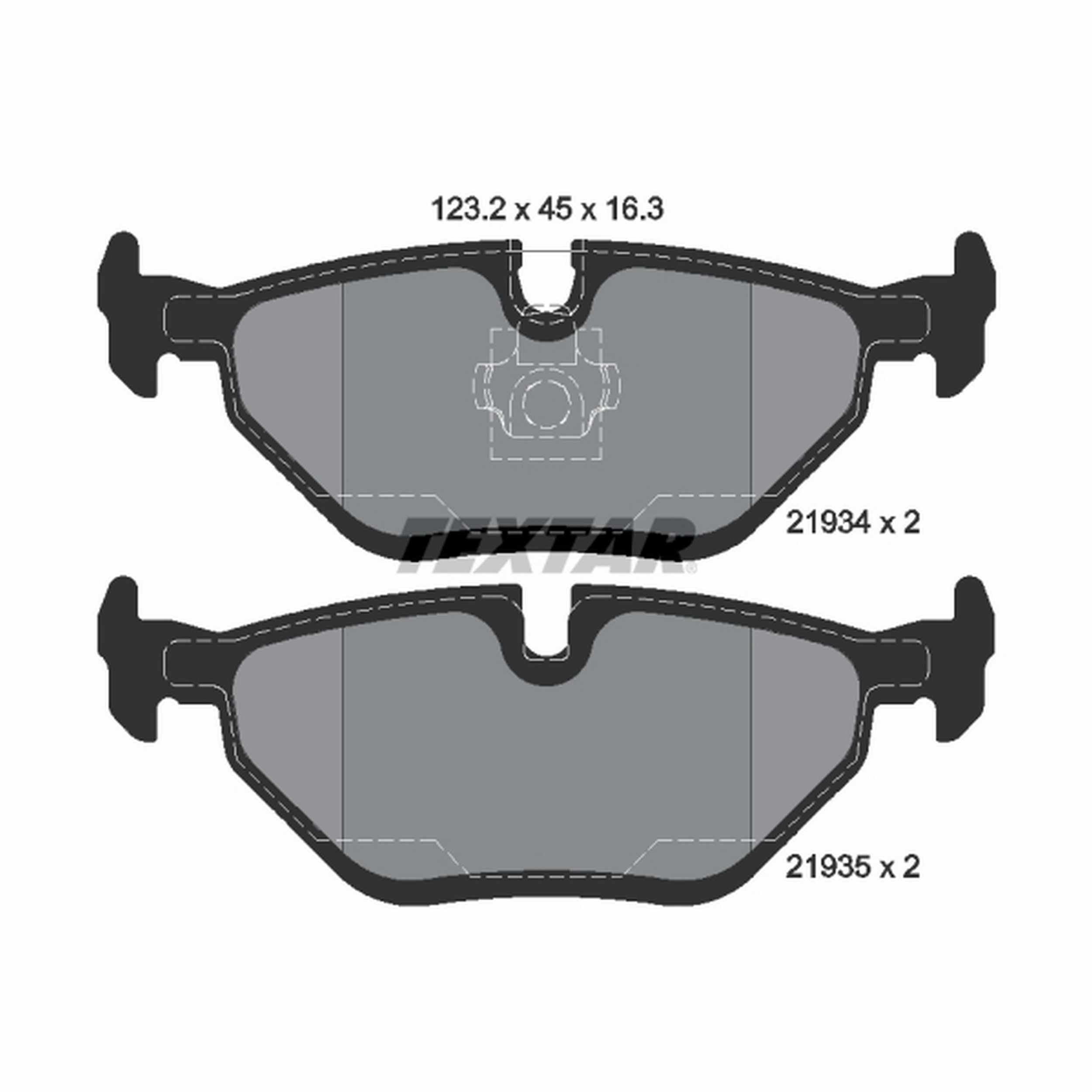 Textar Disc Brake Pad