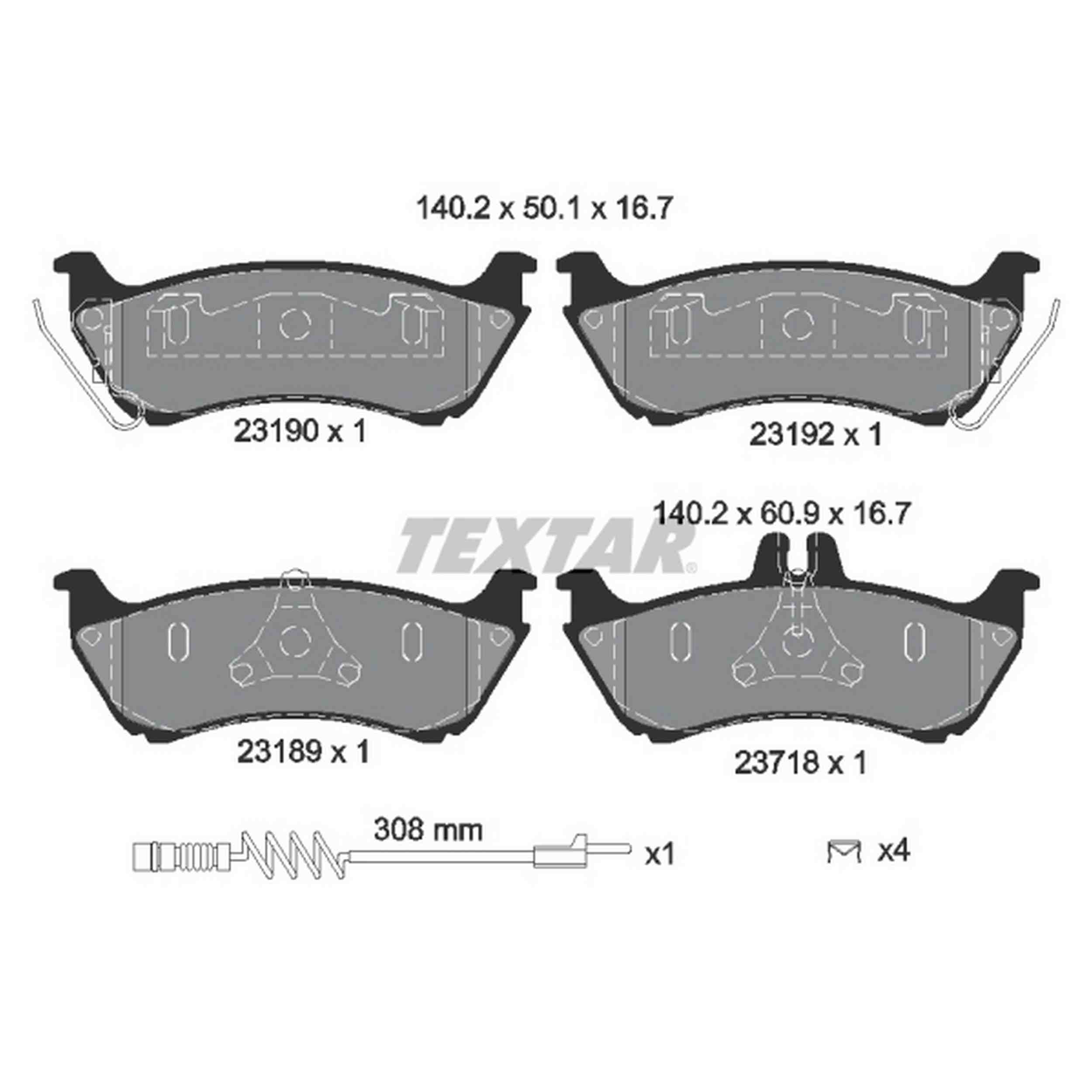 Textar 2319002