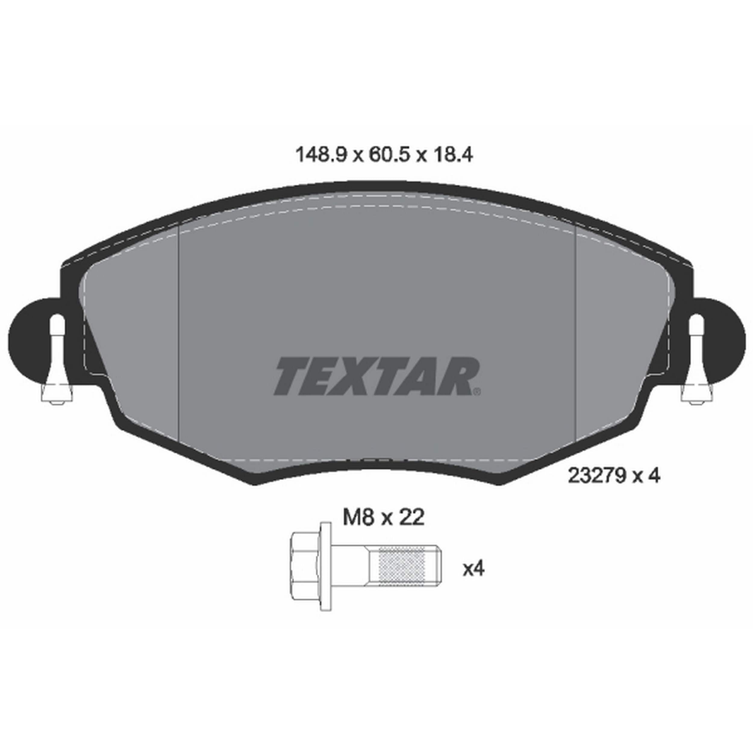 Textar Disc Brake Pad