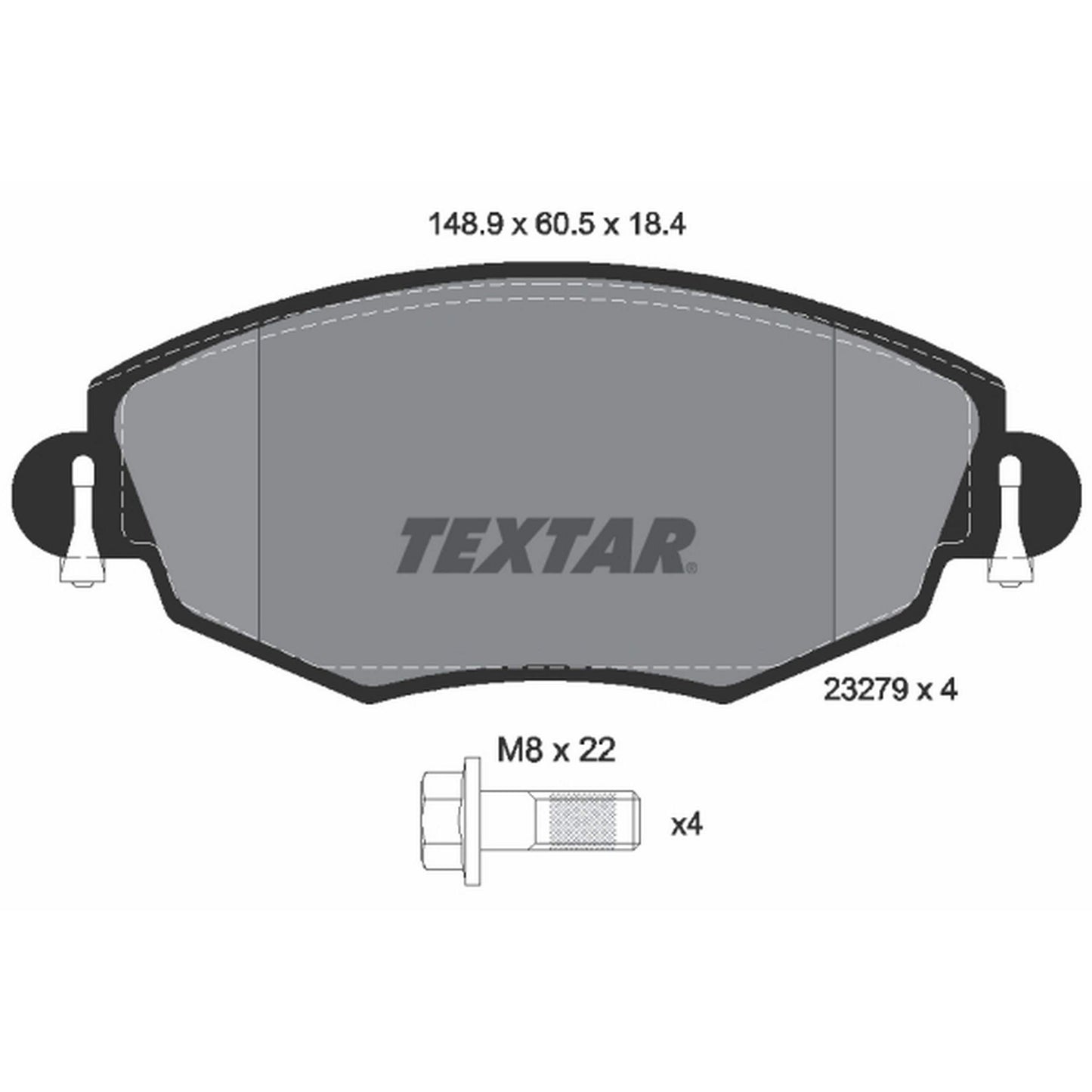Textar Disc Brake Pad