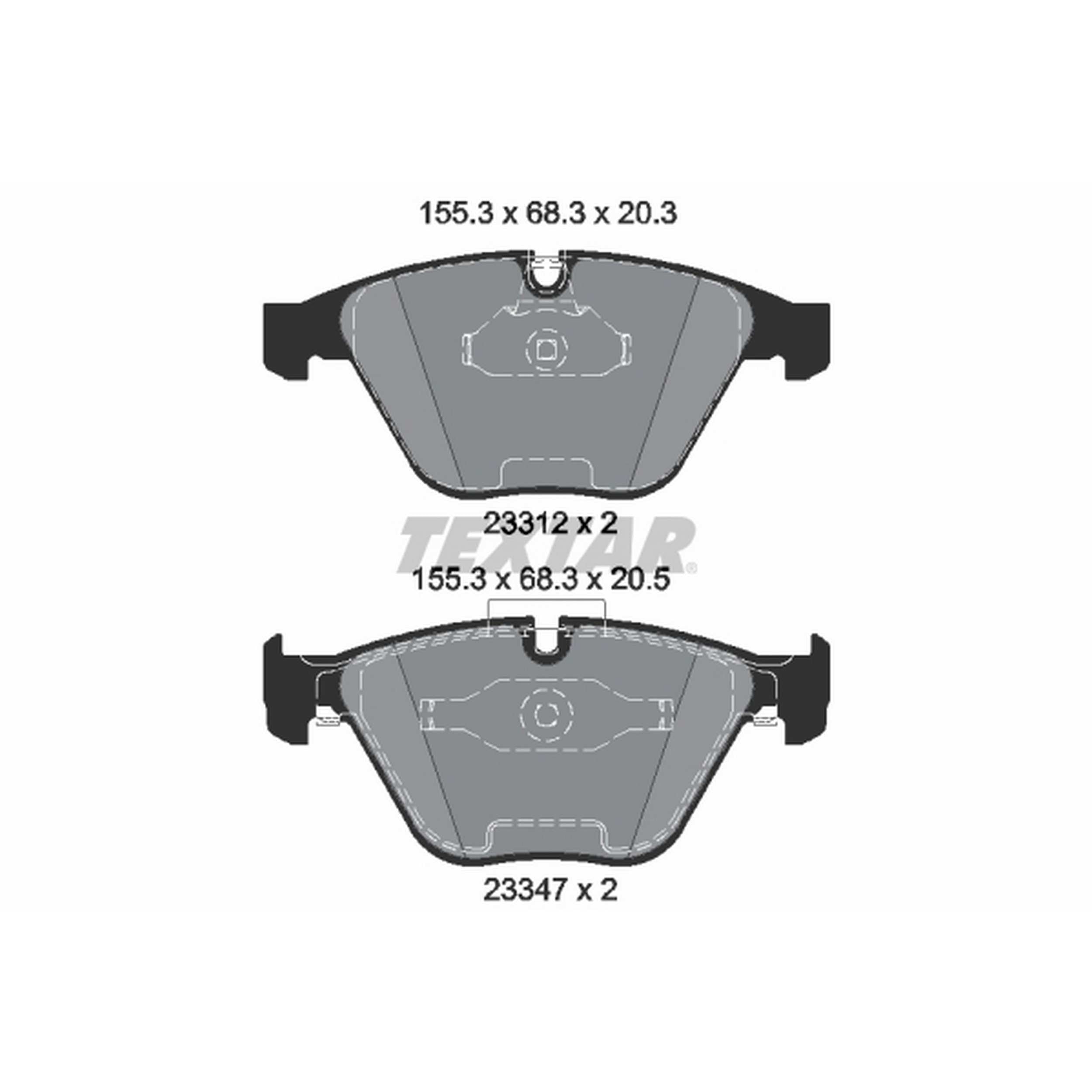 Textar Disc Brake Pad