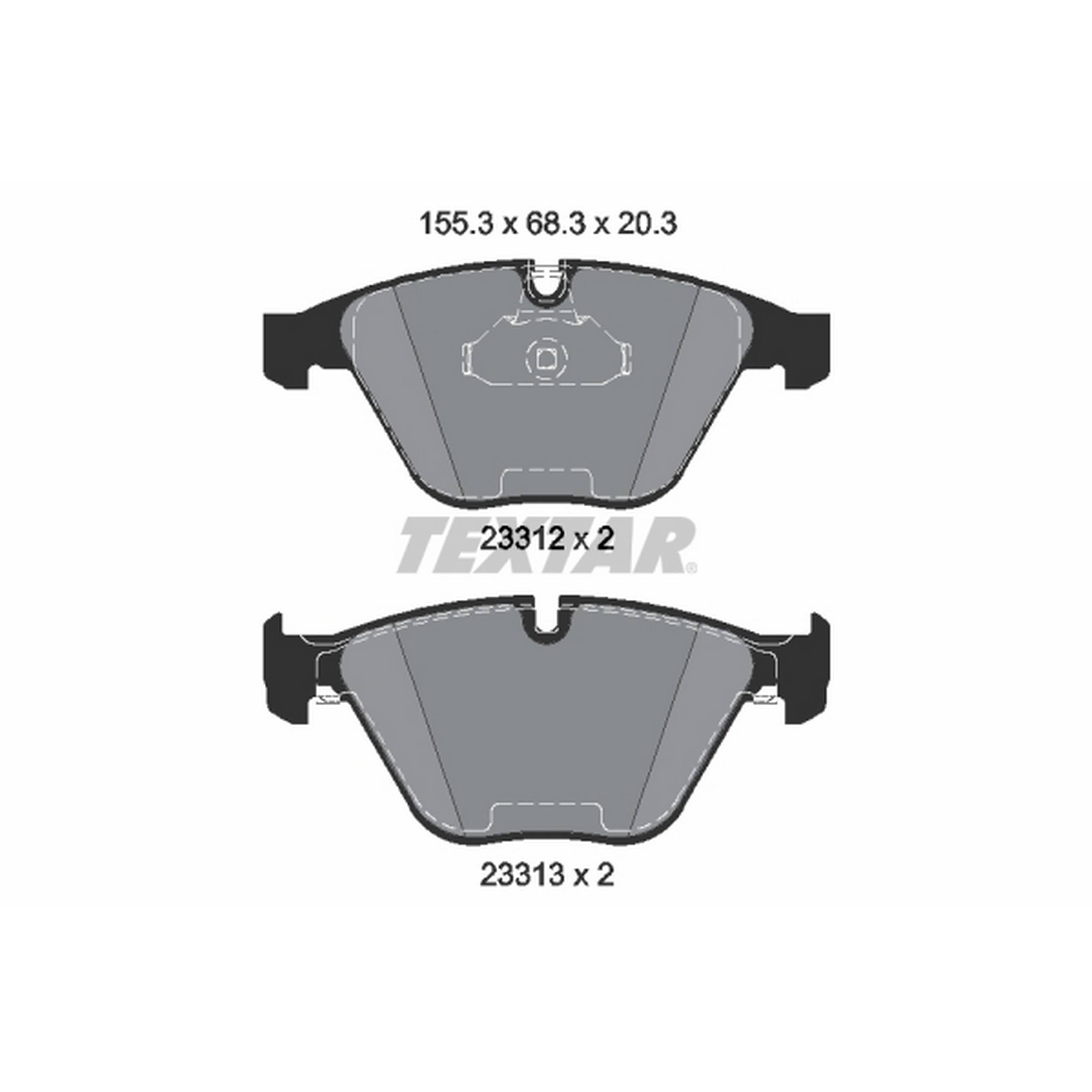 Textar Disc Brake Pad