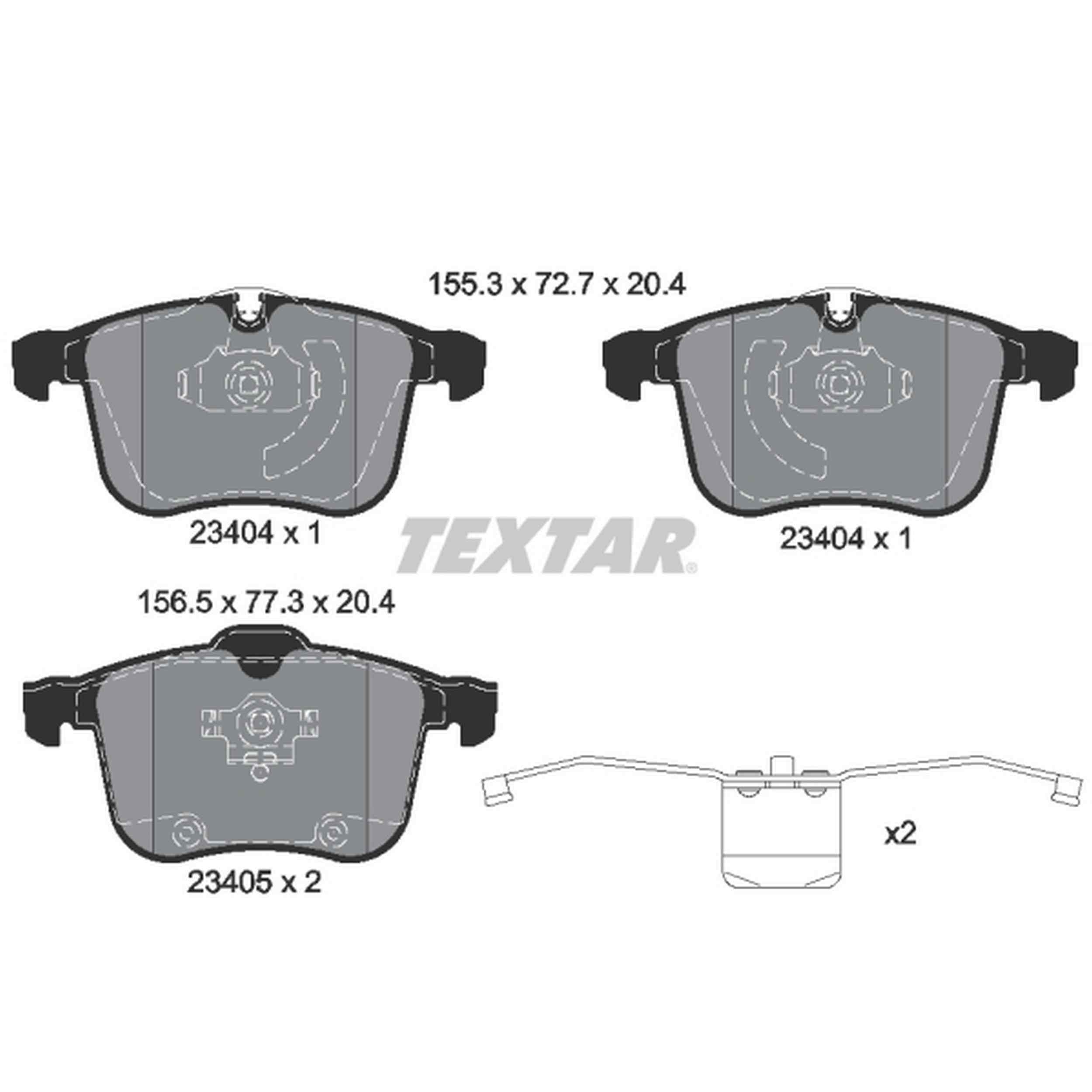 Textar Disc Brake Pad