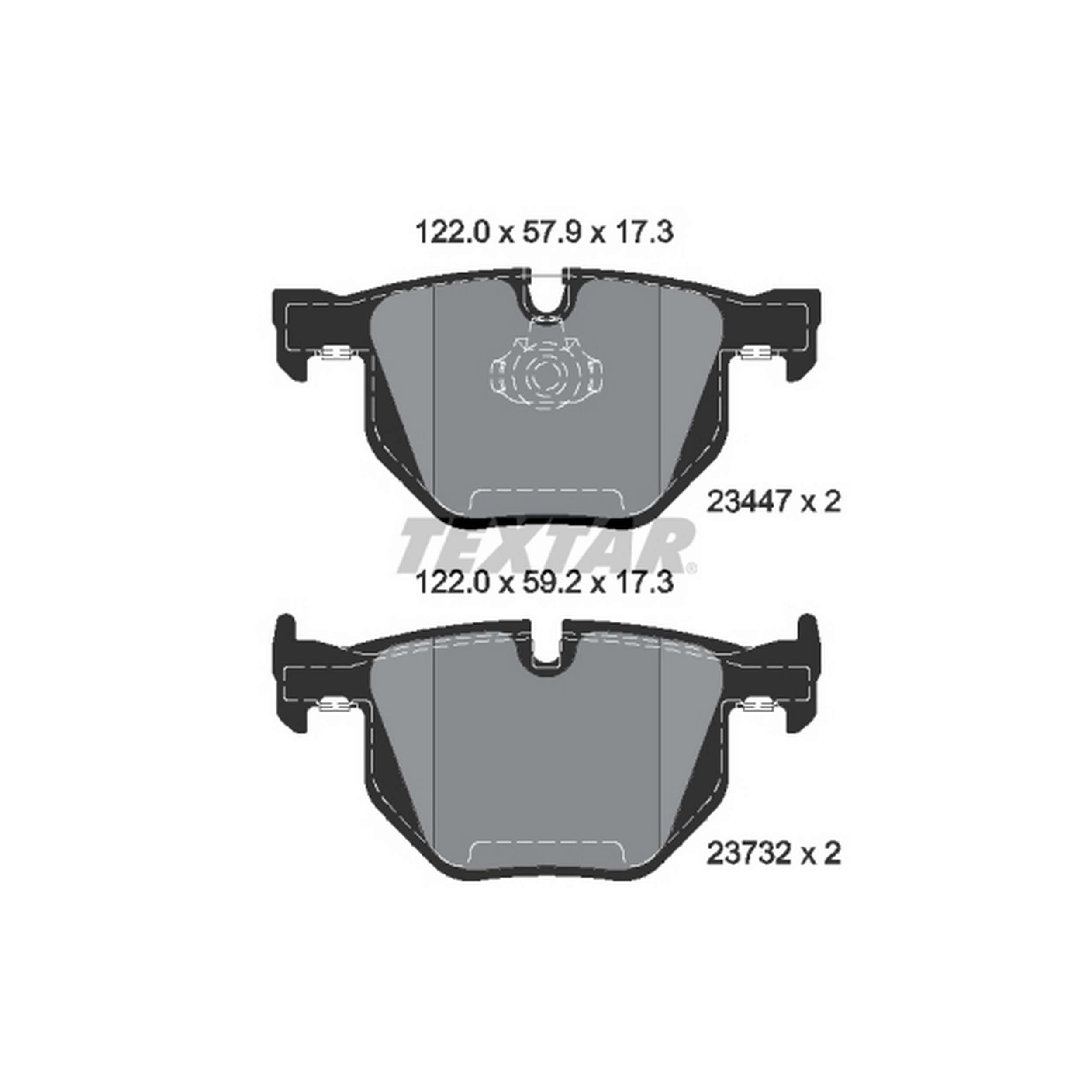Textar Disc Brake Pad