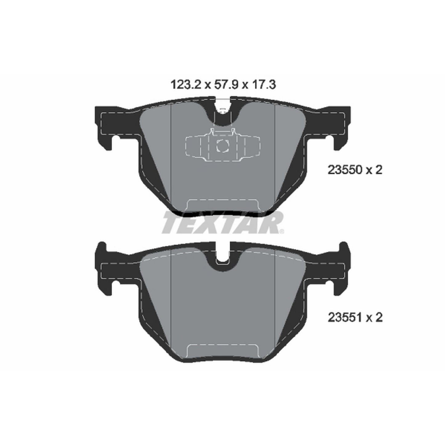 Textar Disc Brake Pad