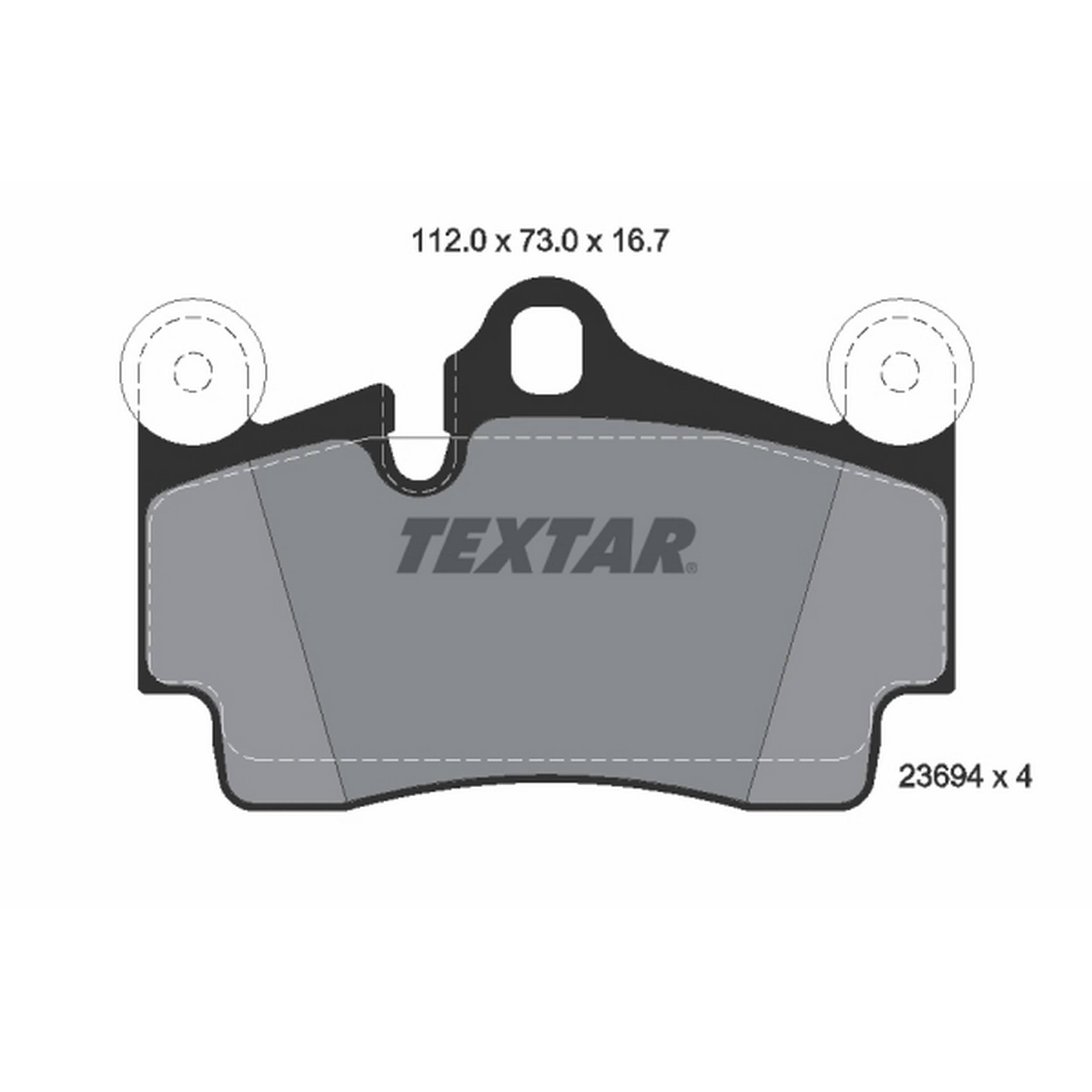 Textar Disc Brake Pad