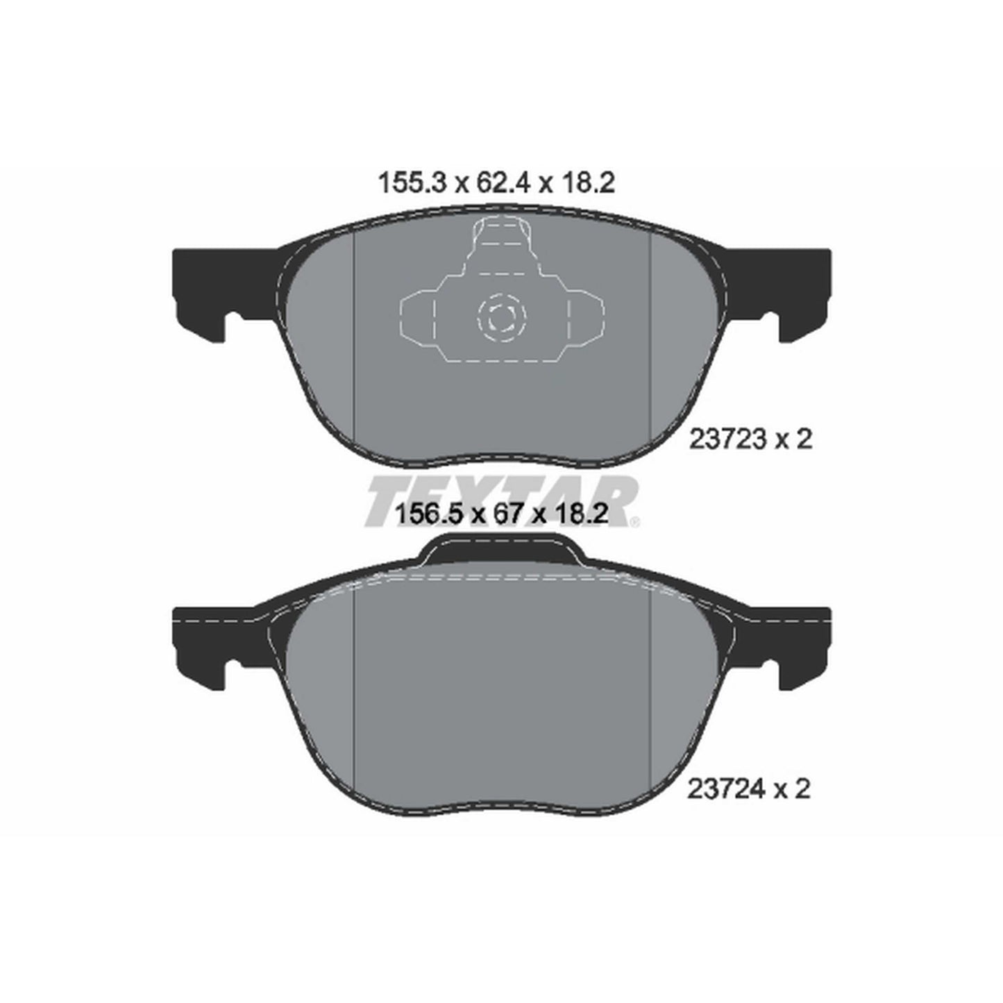 Textar Disc Brake Pad