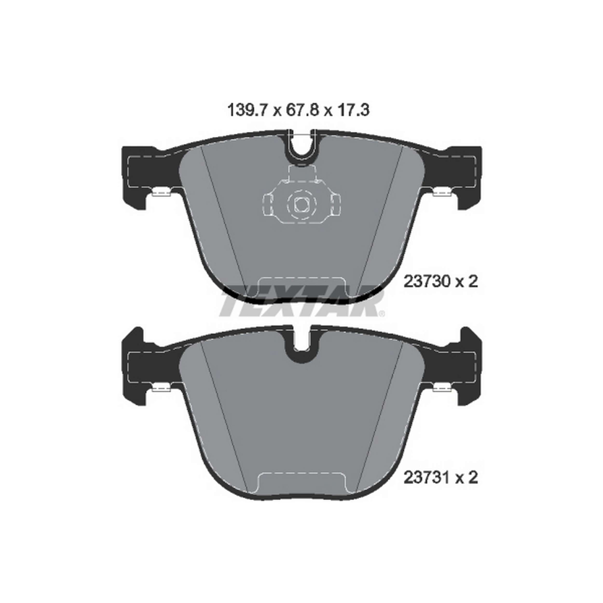 Textar Disc Brake Pad