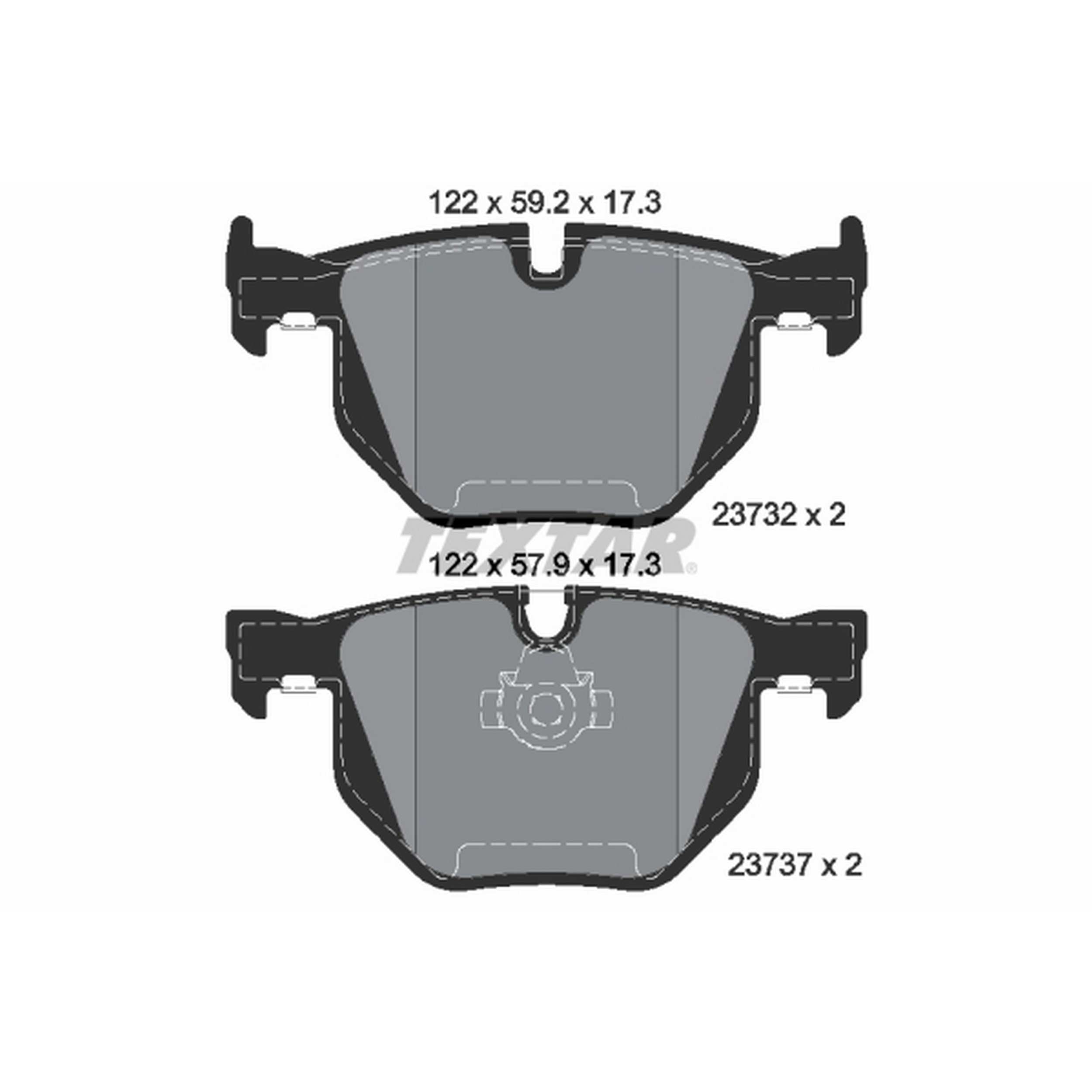 Textar Disc Brake Pad