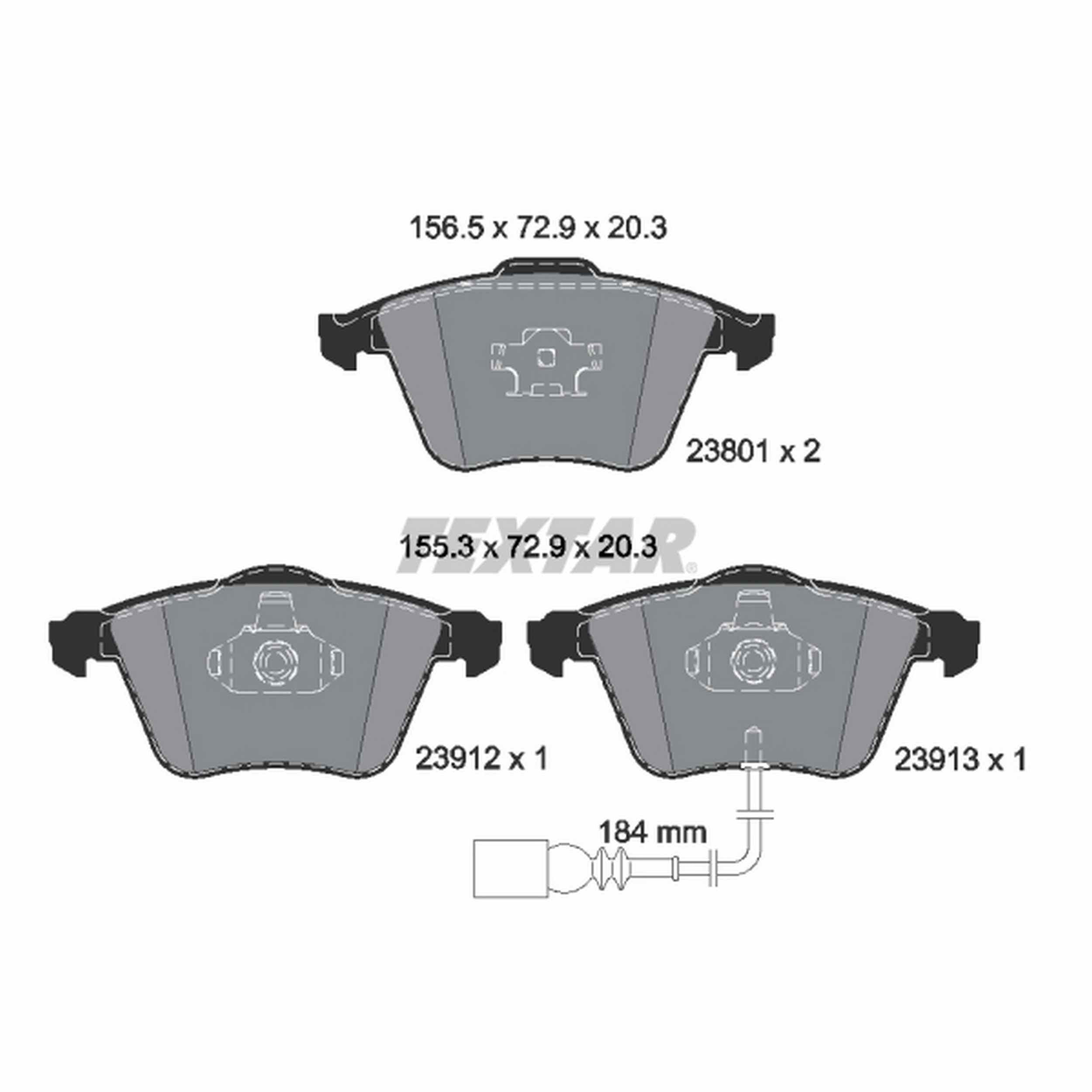 Textar Disc Brake Pad