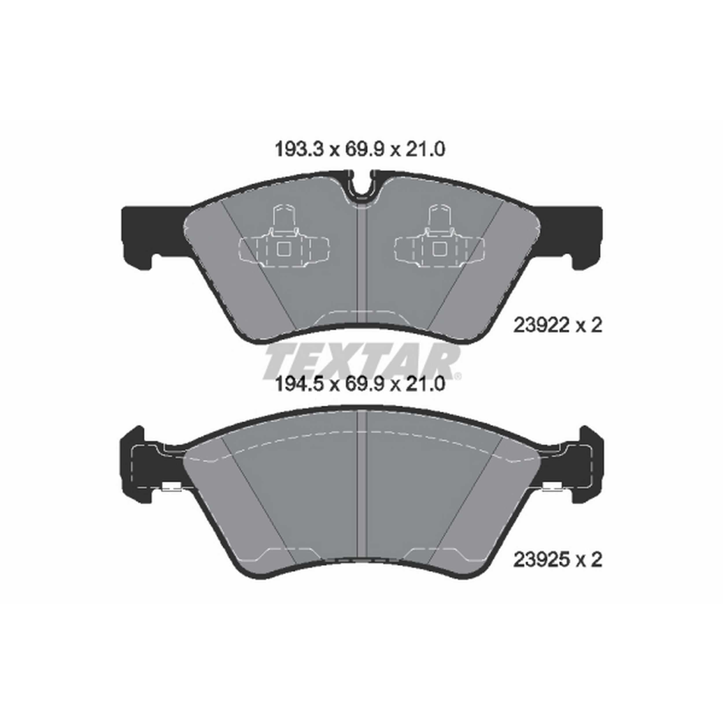 Textar Disc Brake Pad