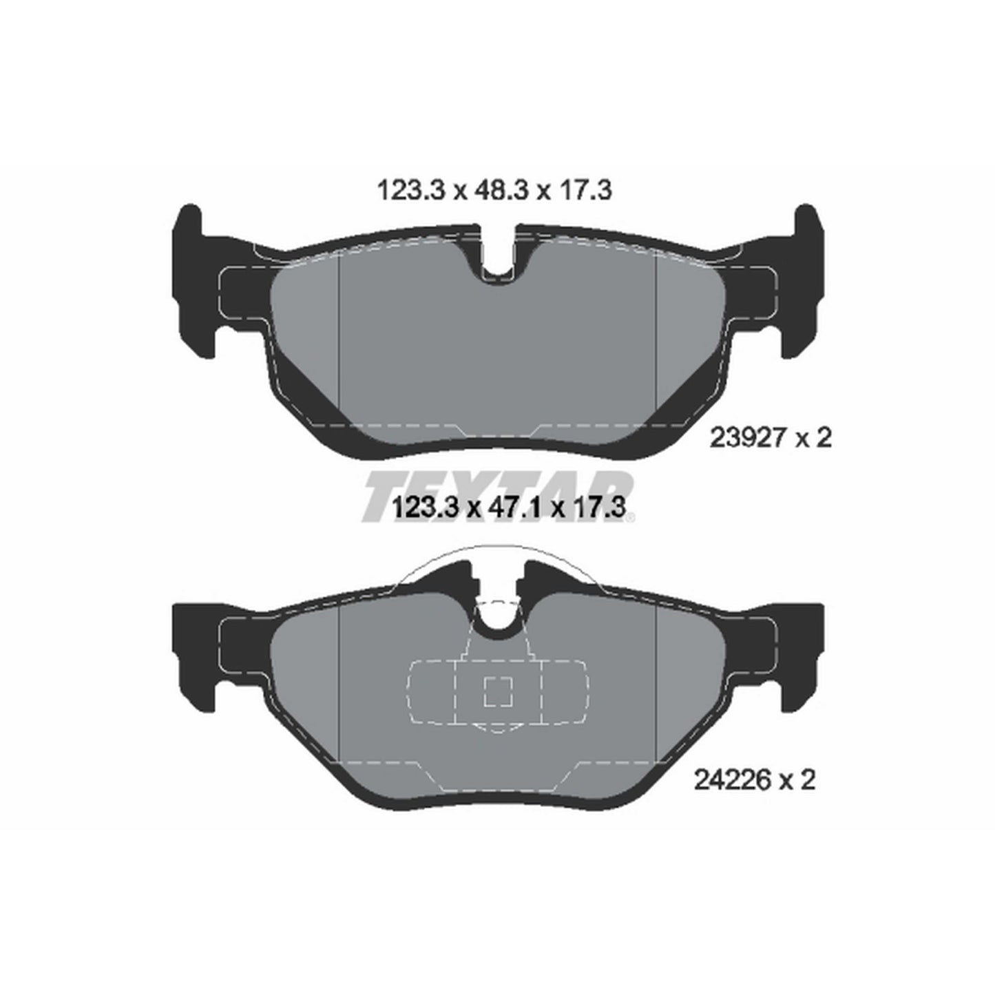 Textar Disc Brake Pad