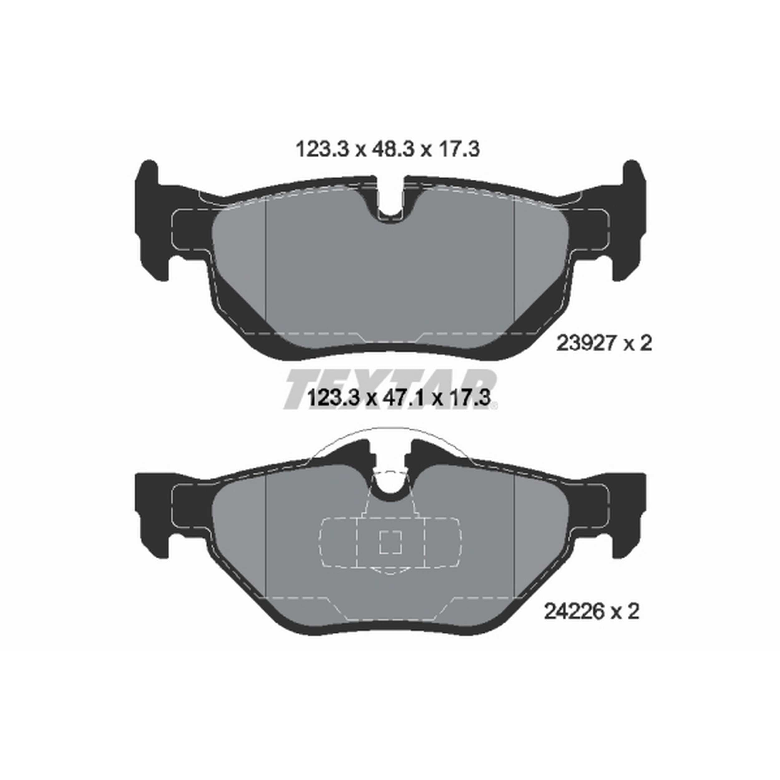 Textar Disc Brake Pad