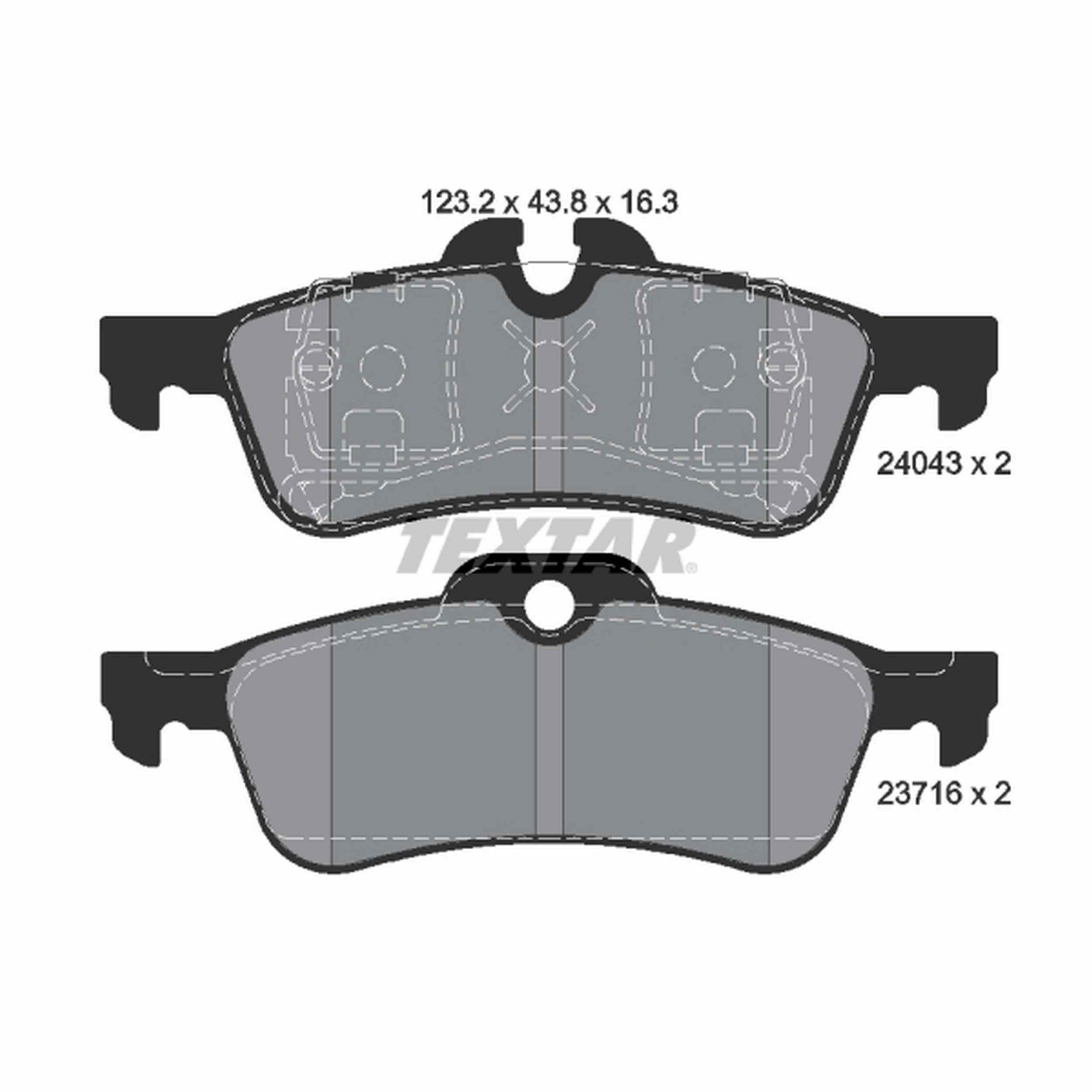 Textar Disc Brake Pad