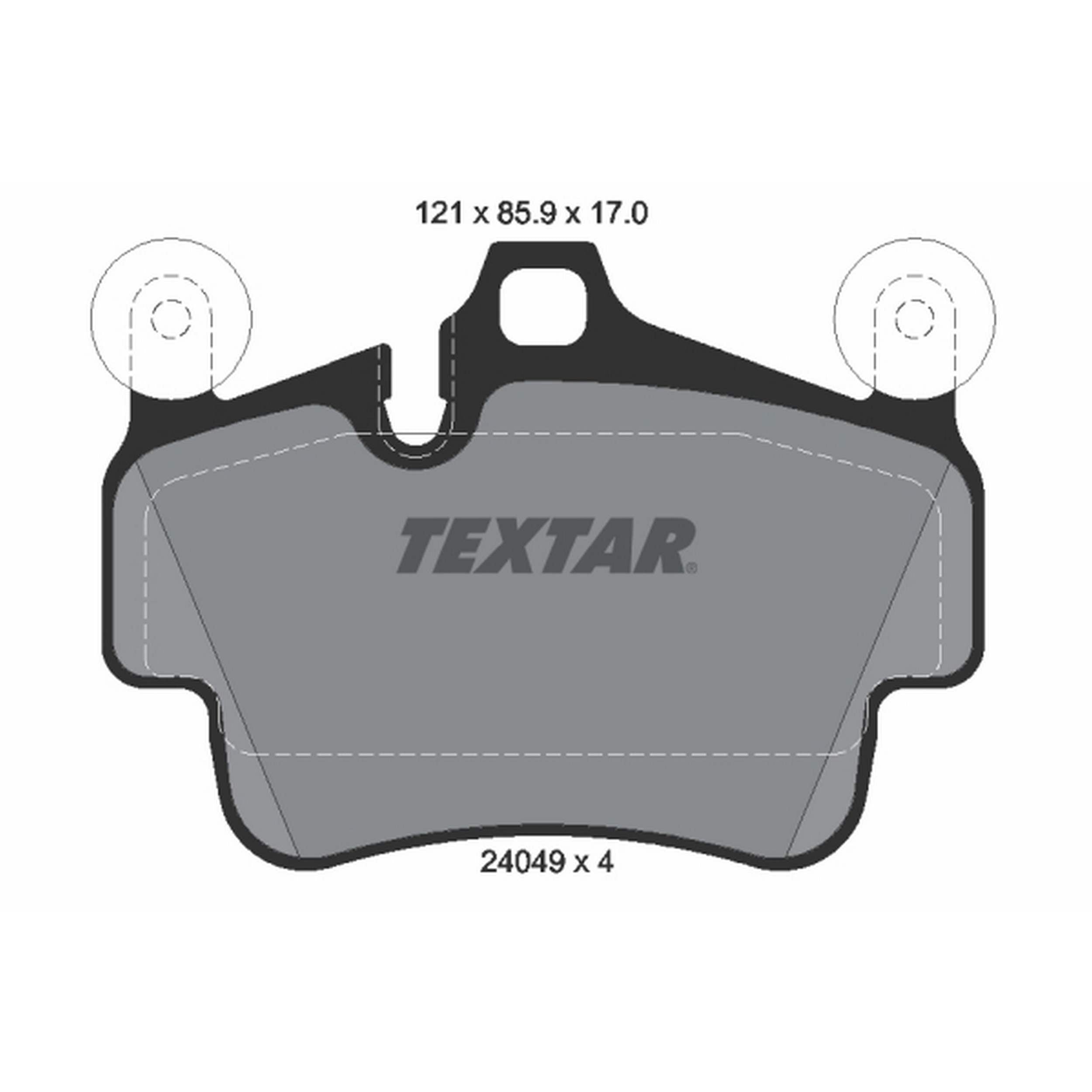 Textar Disc Brake Pad