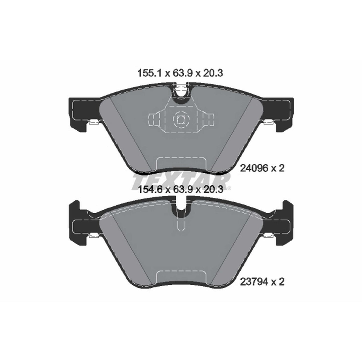 Textar Disc Brake Pad