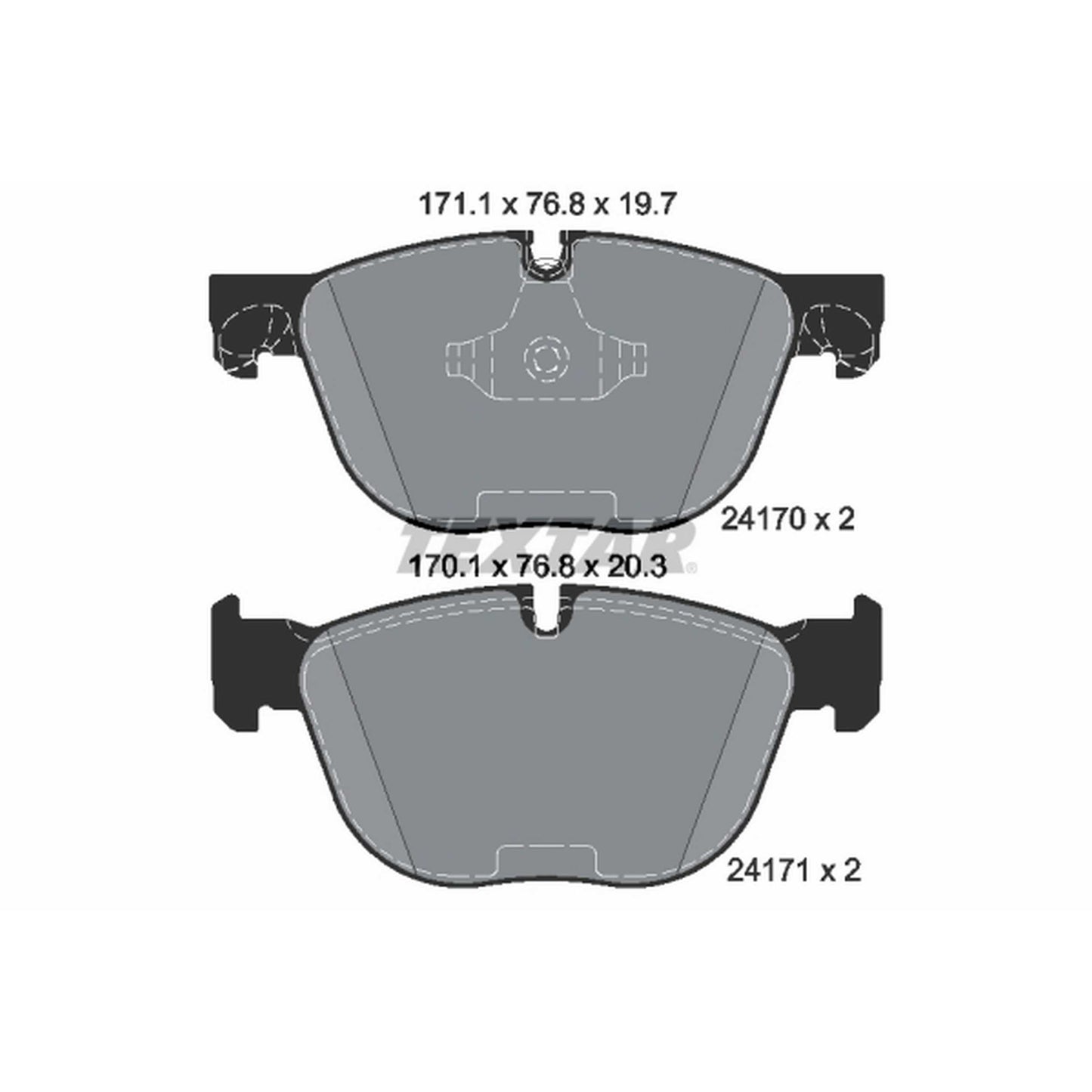 Textar Disc Brake Pad