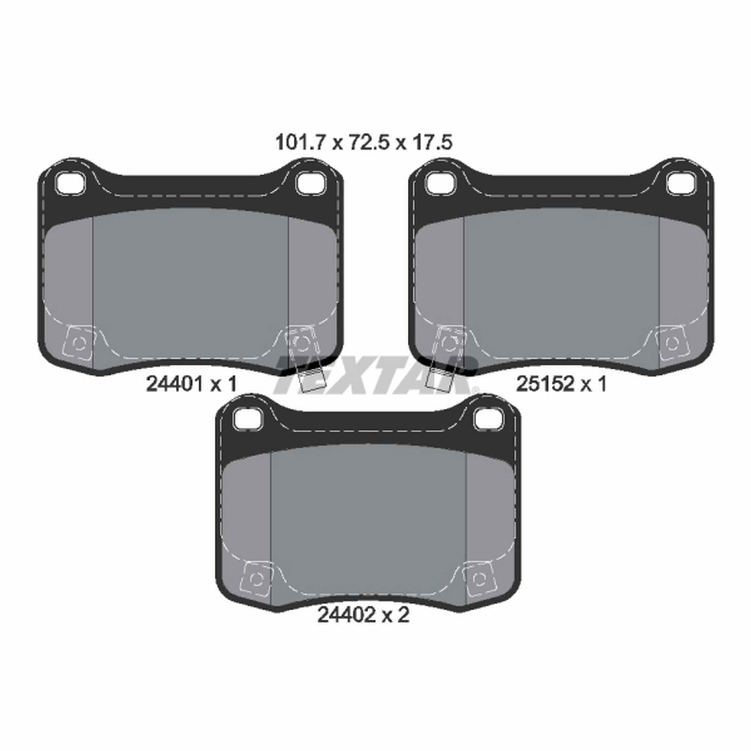 Textar Disc Brake Pad
