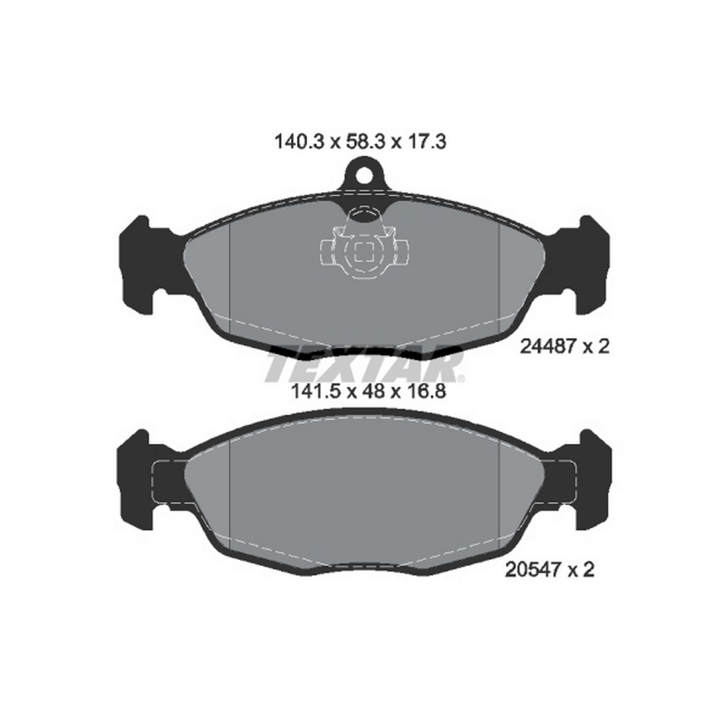 Textar Disc Brake Pad