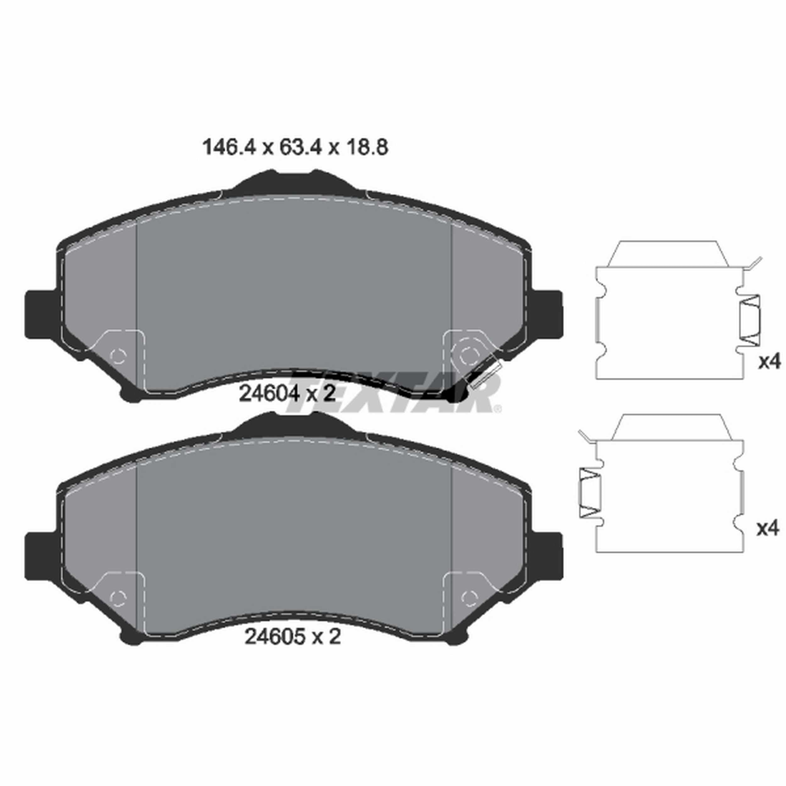 Textar Disc Brake Pad
