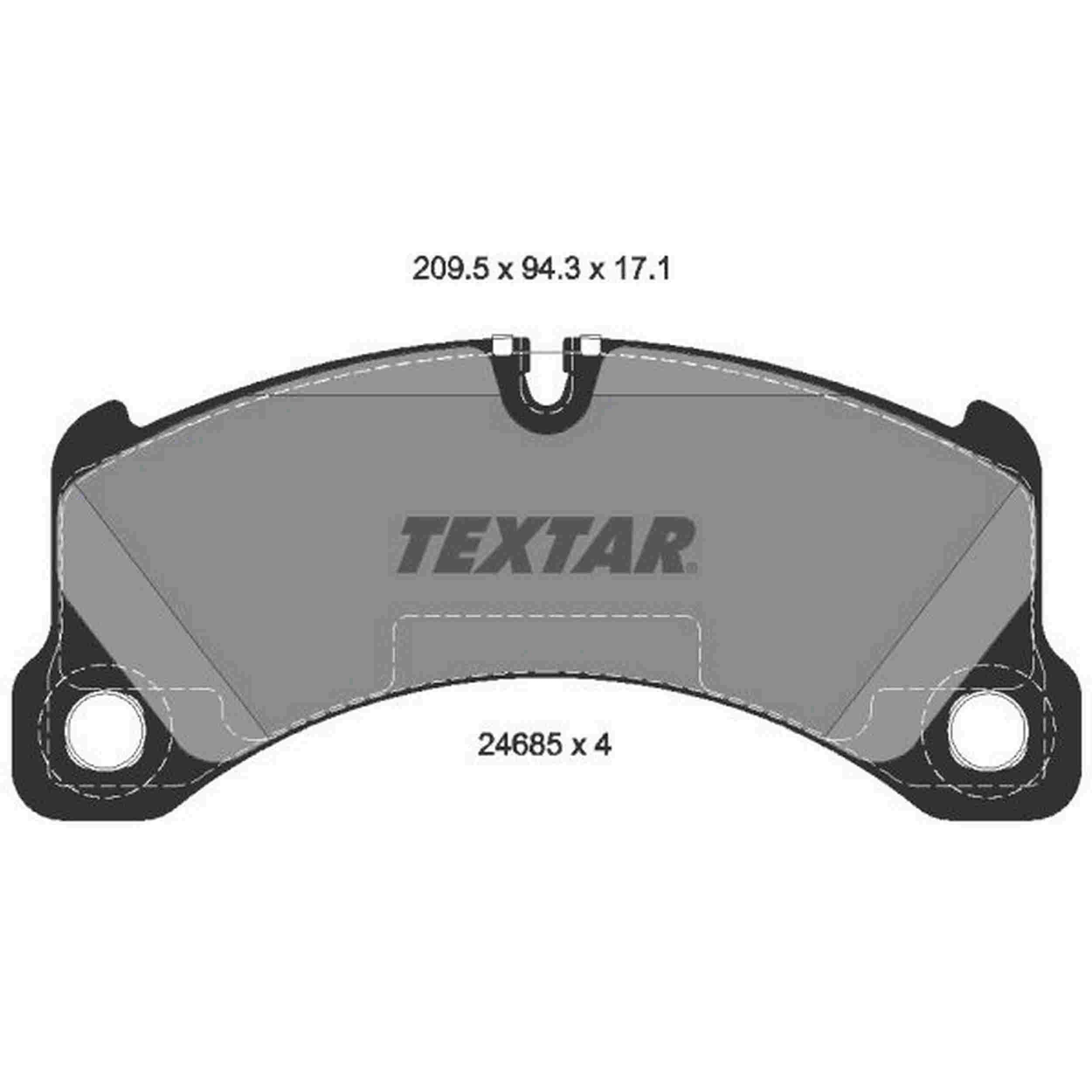 Textar Disc Brake Pad