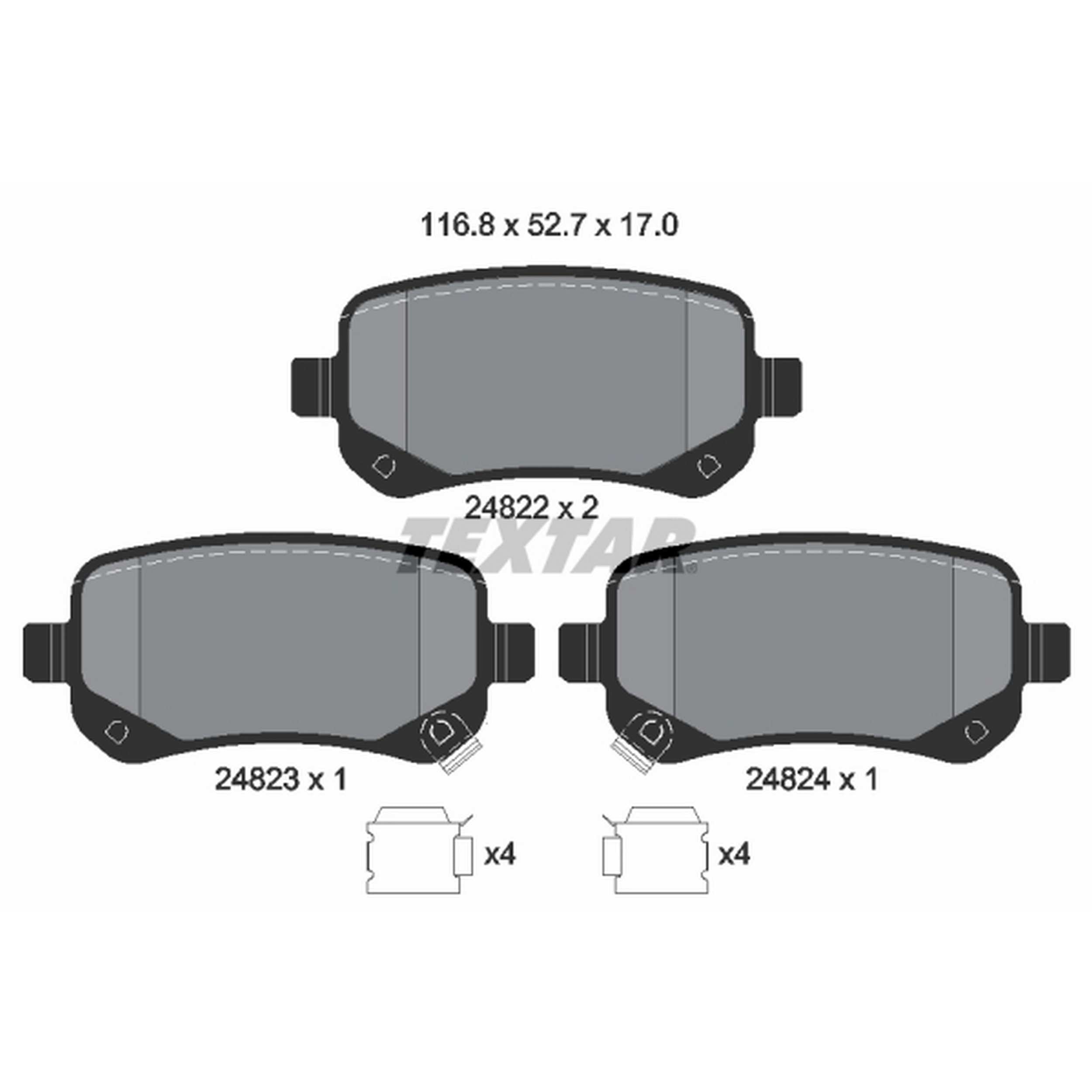 Textar Disc Brake Pad