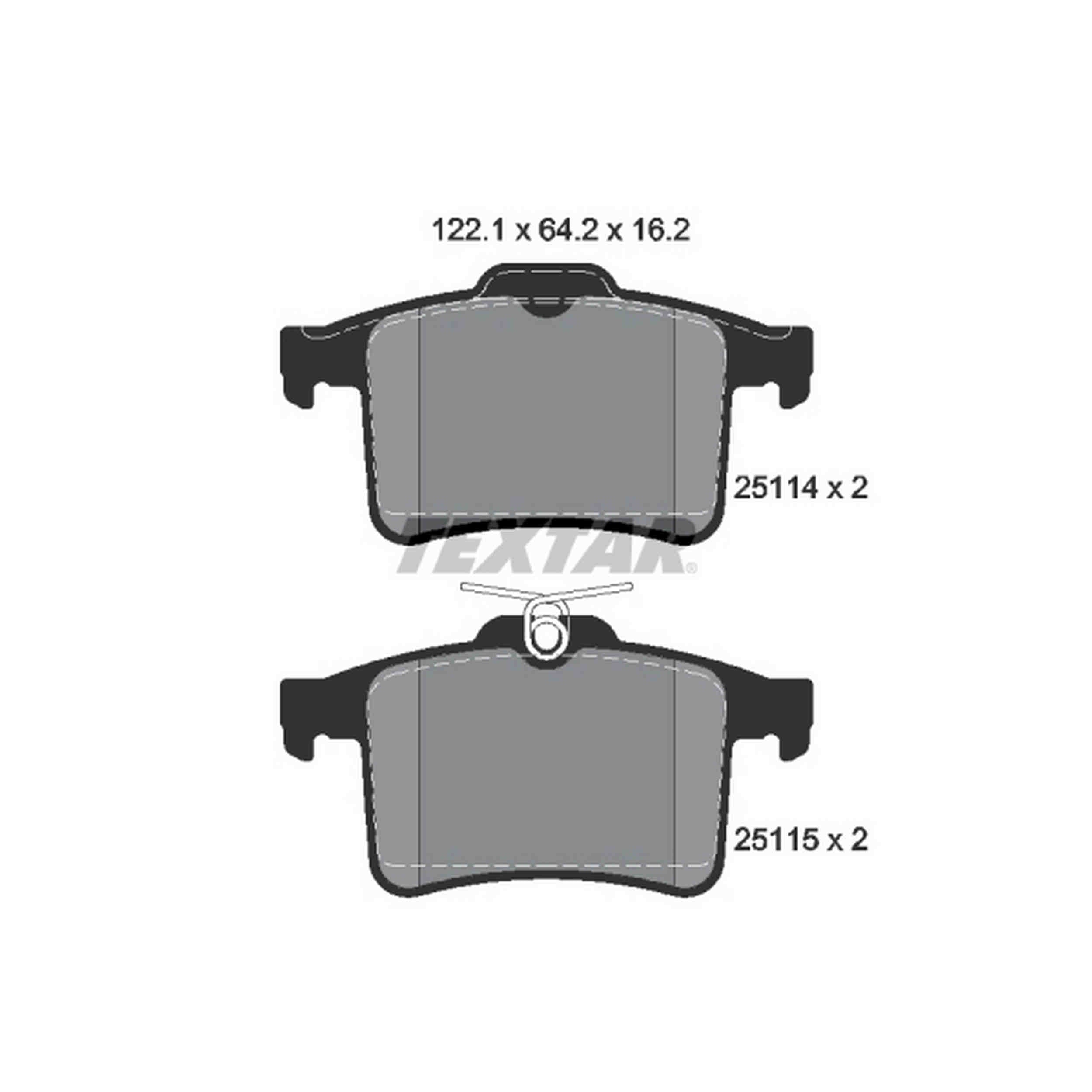 Textar Disc Brake Pad