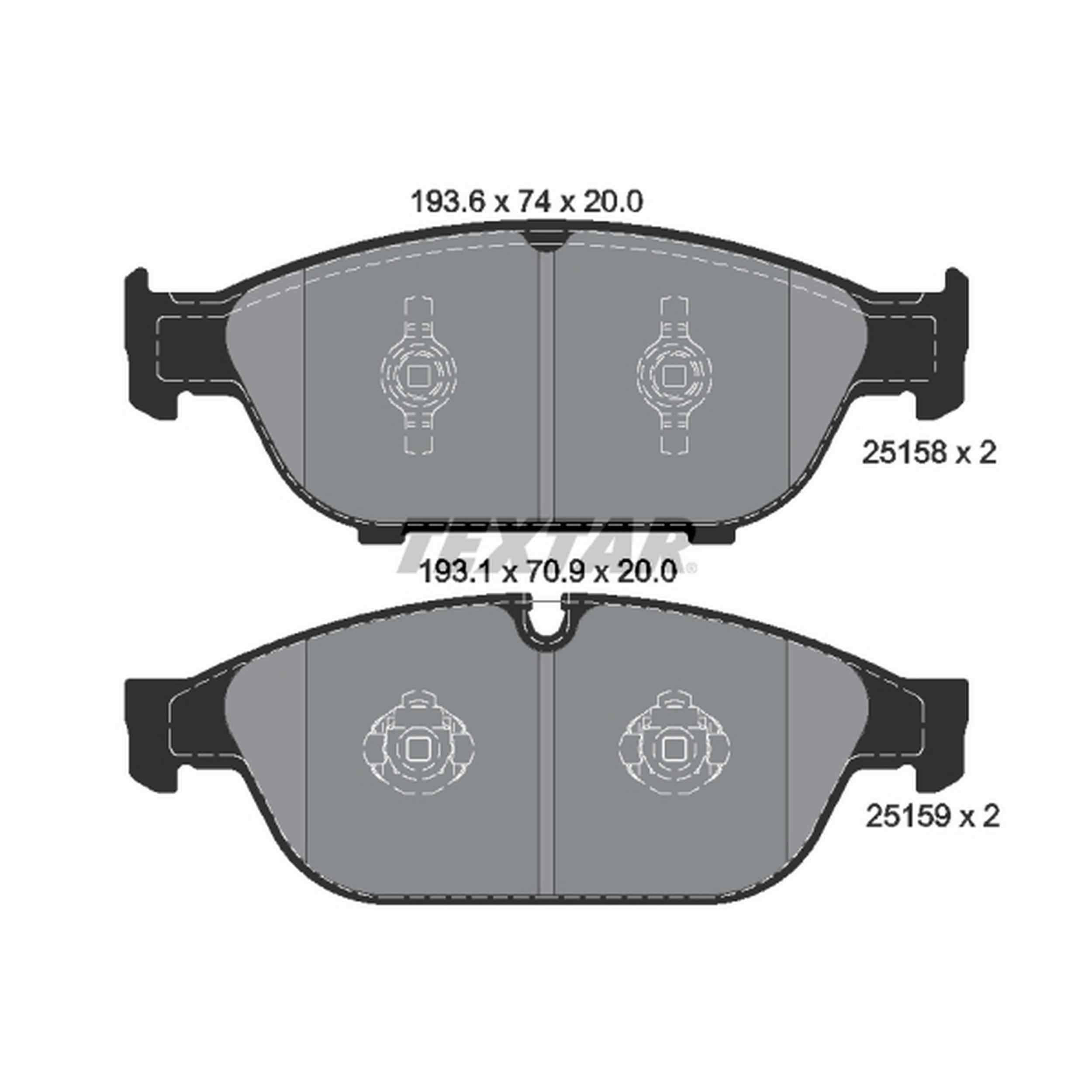 Textar Disc Brake Pad