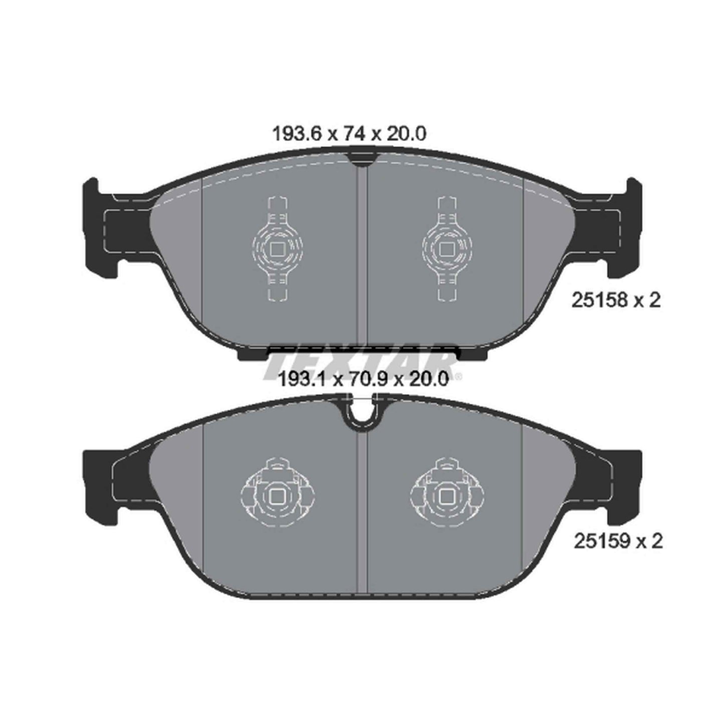 Textar Disc Brake Pad