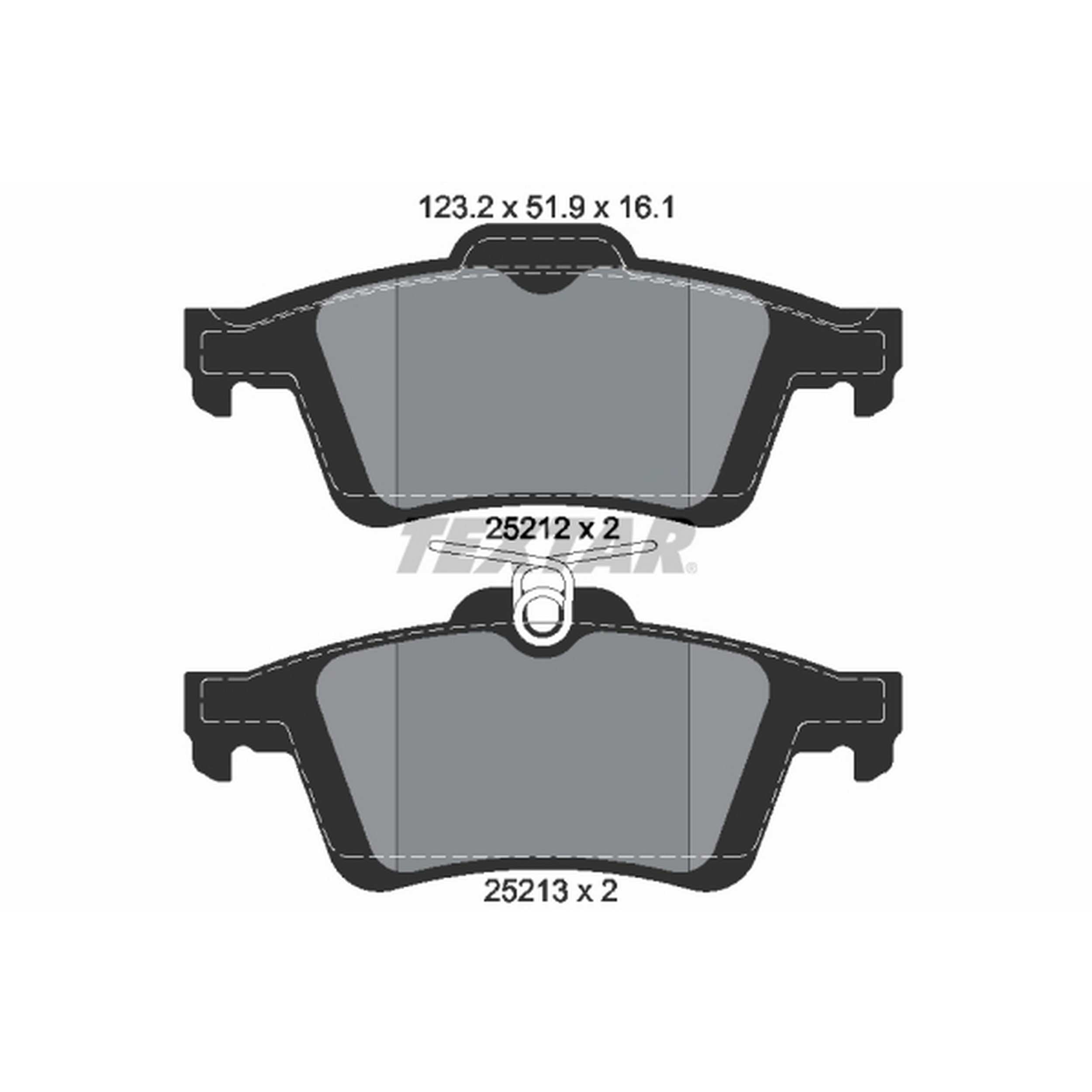 Textar Disc Brake Pad