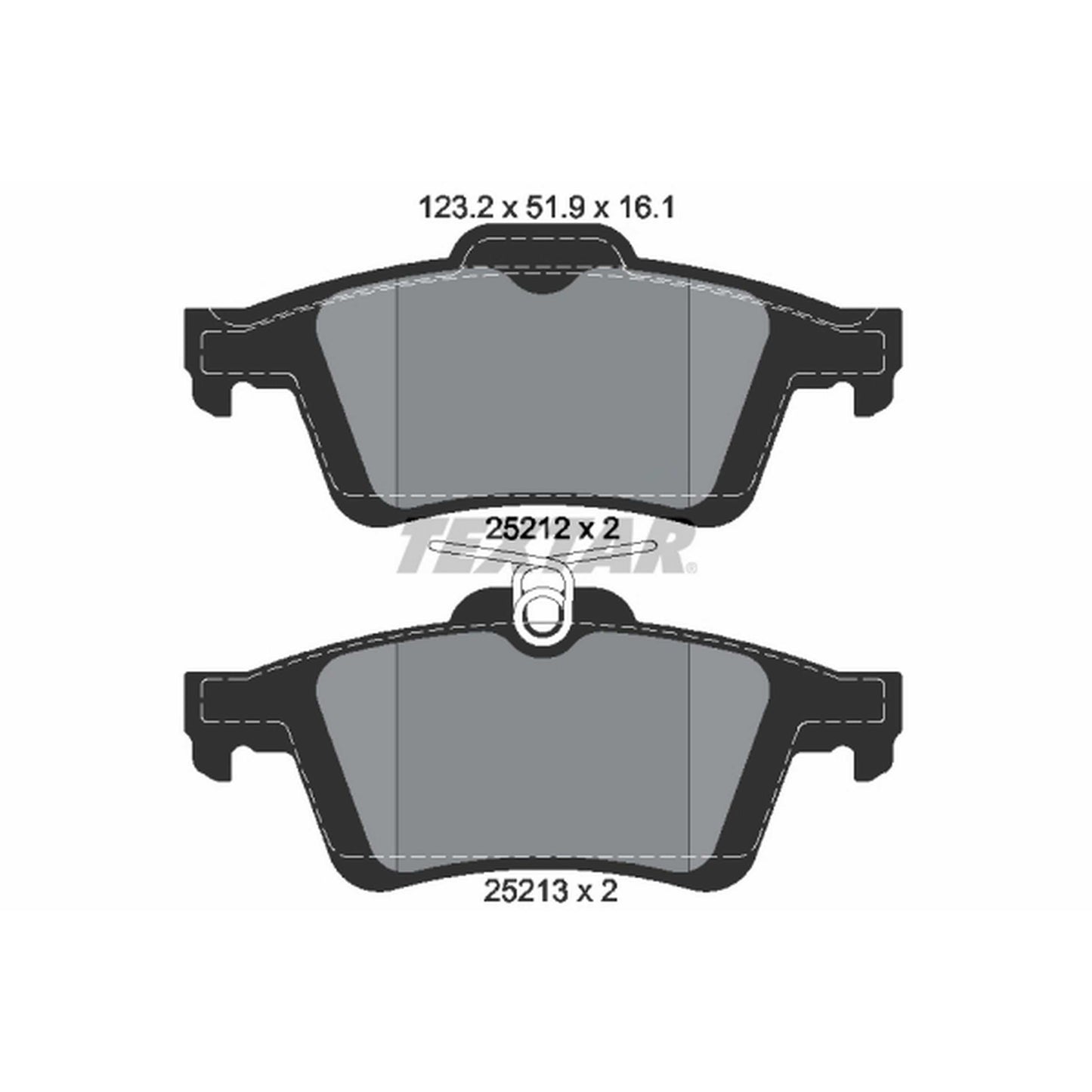 Textar Disc Brake Pad