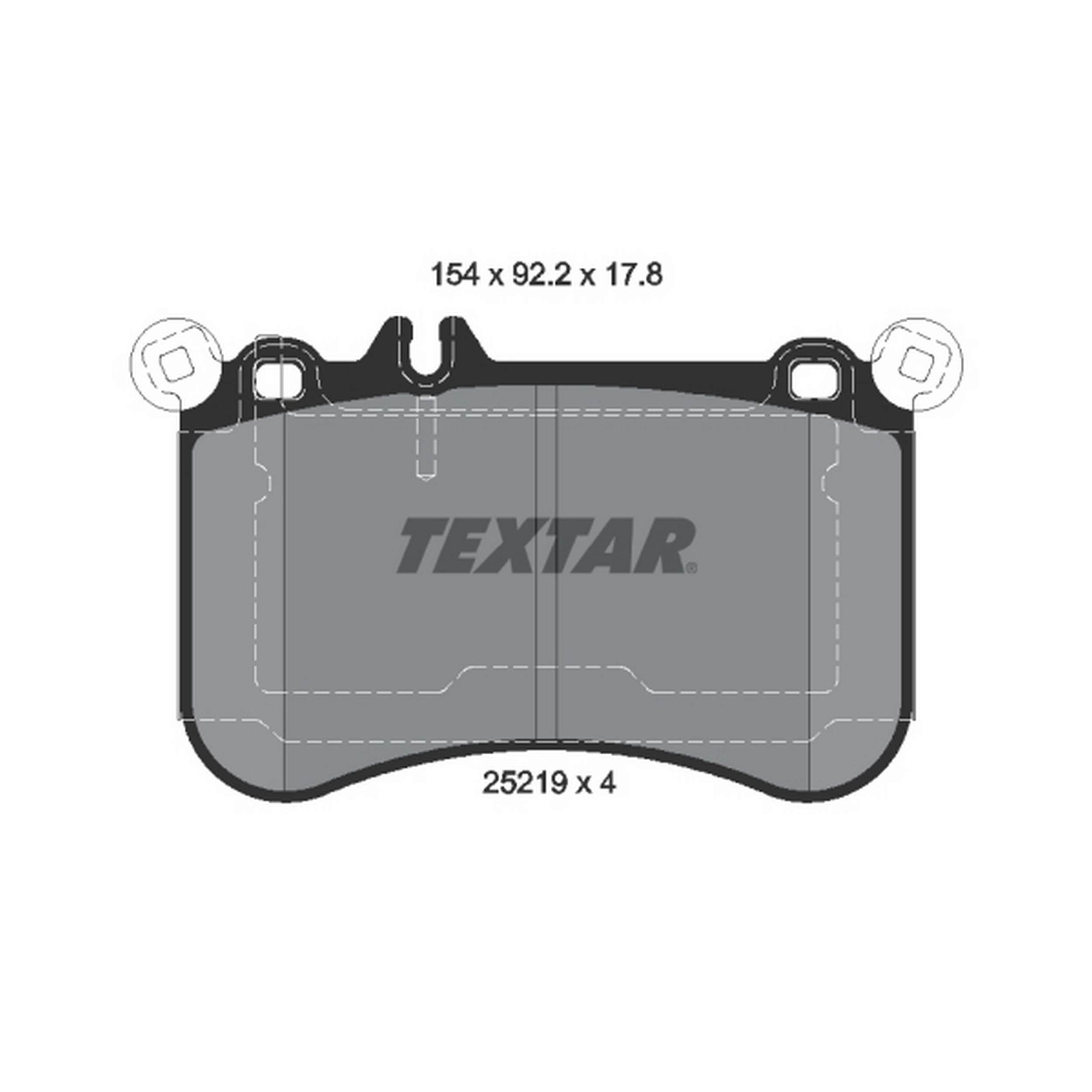Textar Disc Brake Pad